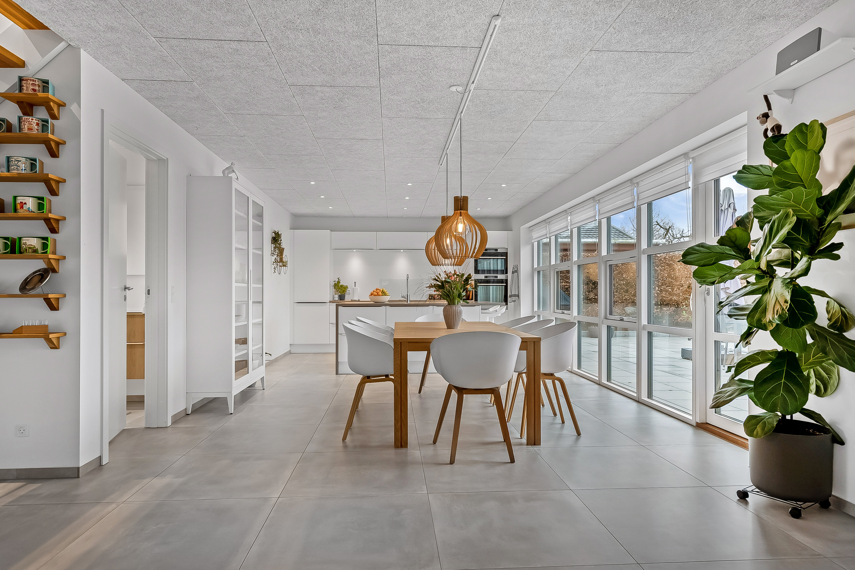 Fremhævet køkken alrum billede i fuldskærmstilstand. Billede af Borggårdsparken 35, 7080 Børkop