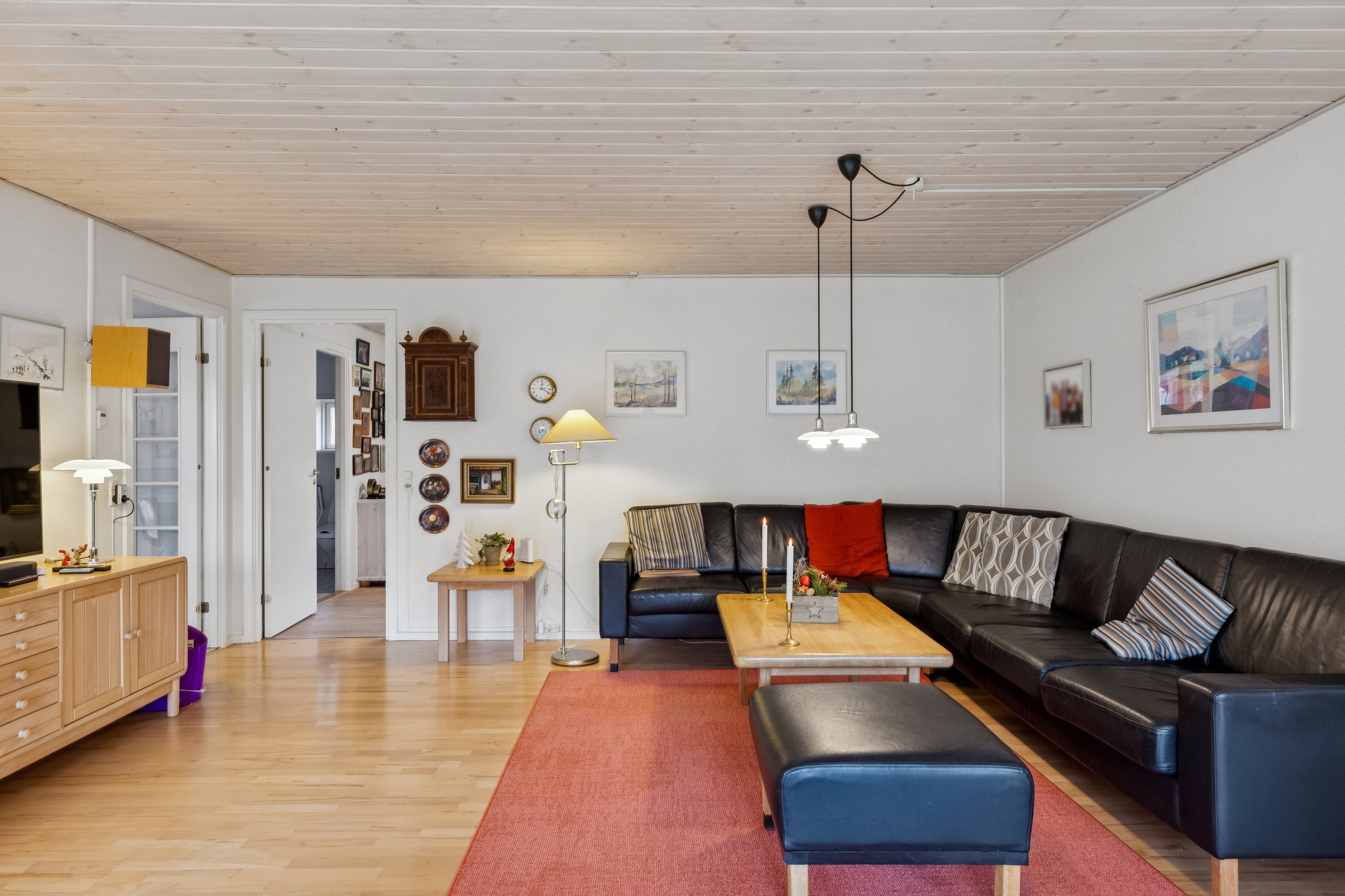 Fremhævet stue billede i fuldskærmstilstand. Billede af Mejeritoften 17, Blans, 6400 Sønderborg