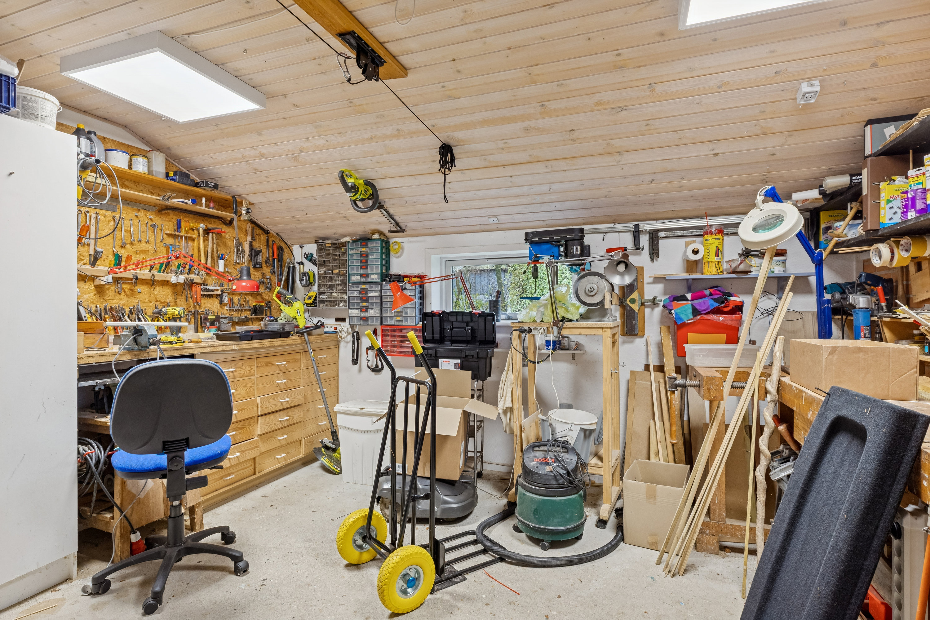 Fremhævet værksted billede i fuldskærmstilstand. Billede af Mejeritoften 17, Blans, 6400 Sønderborg