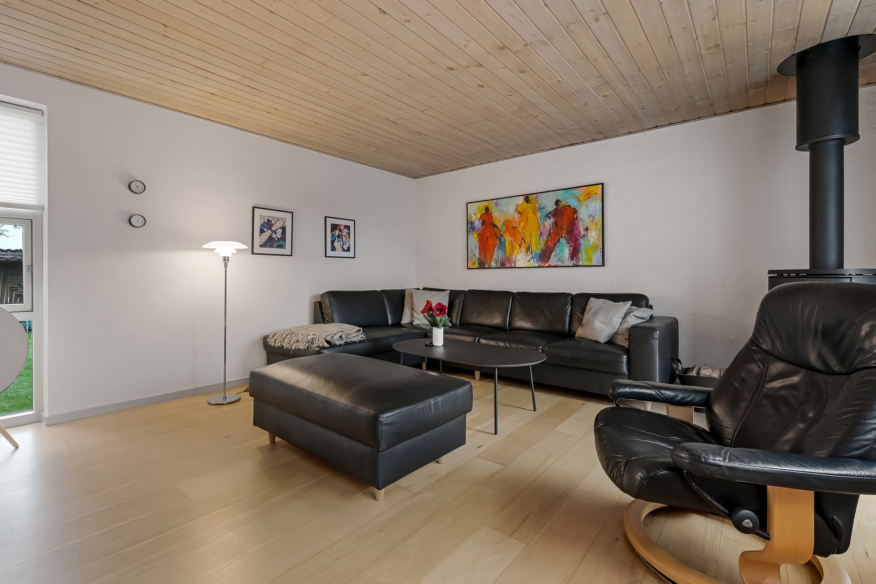 Fremhævet stue billede i fuldskærmstilstand. Billede af Ingemanns Alle 151, 6700 Esbjerg