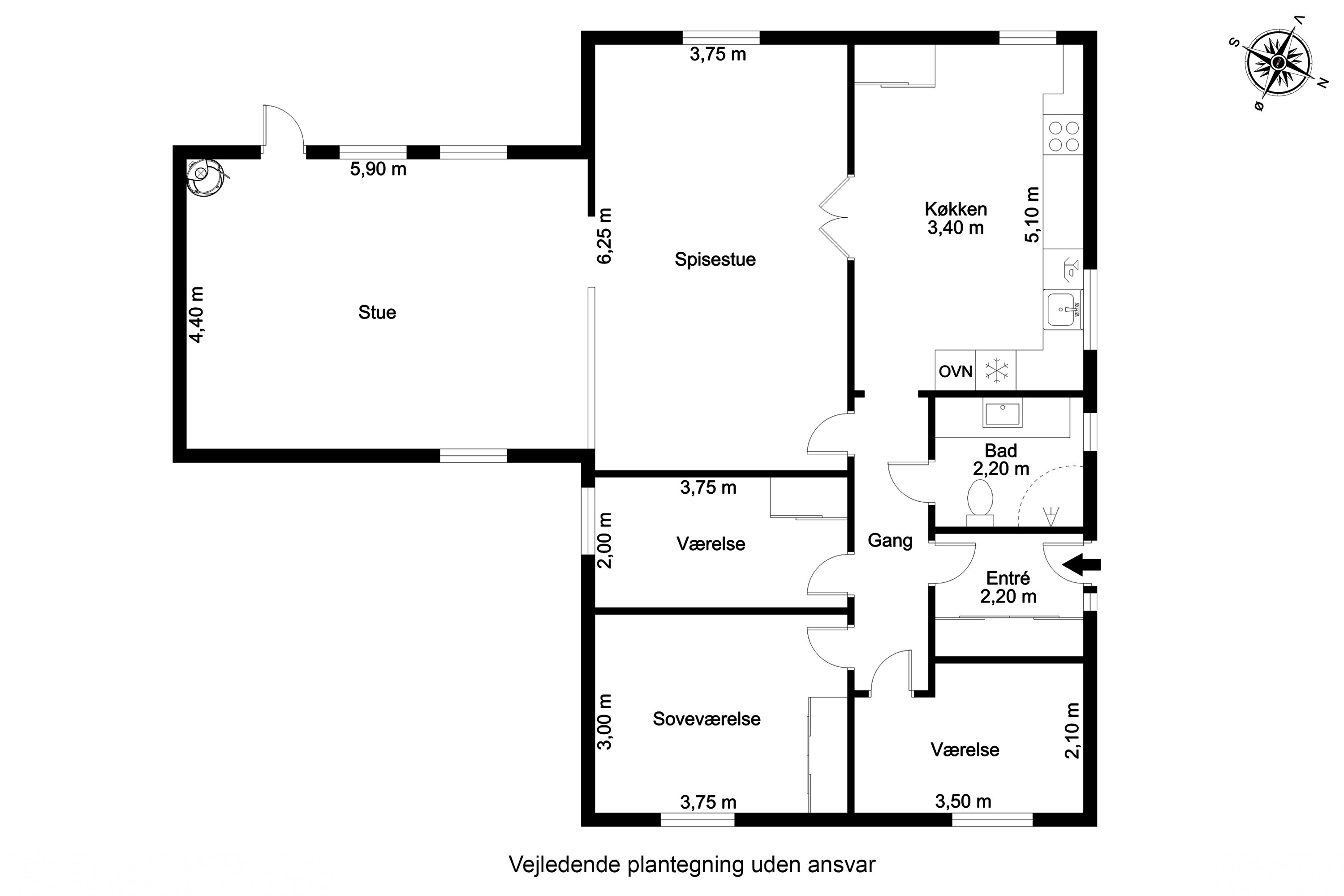 Plantegninger billede af Ingemanns Alle 151, 6700 Esbjerg