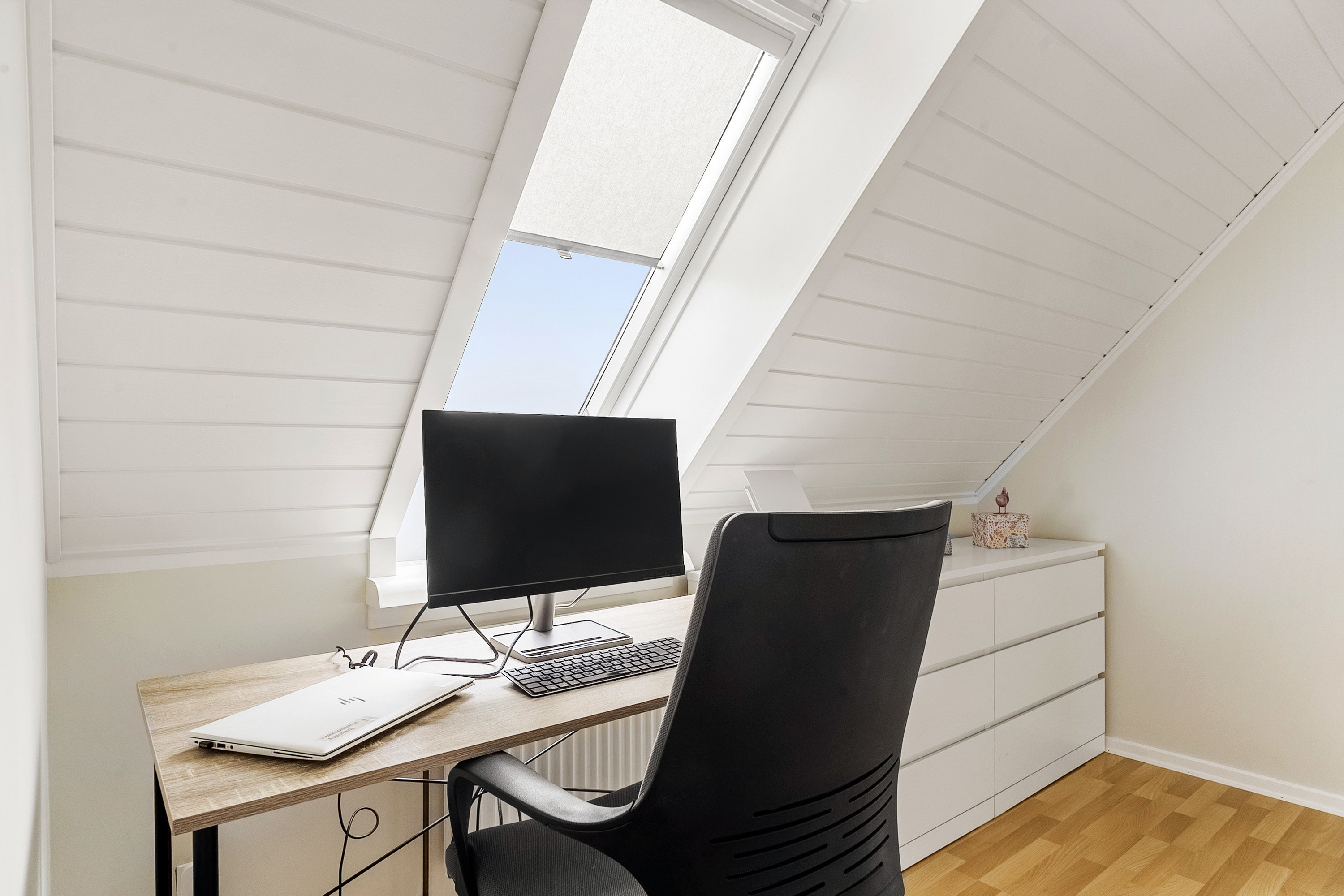 Fremhævet kontor billede i fuldskærmstilstand. Billede af Søndervangen 13, Korning, 8700 Horsens