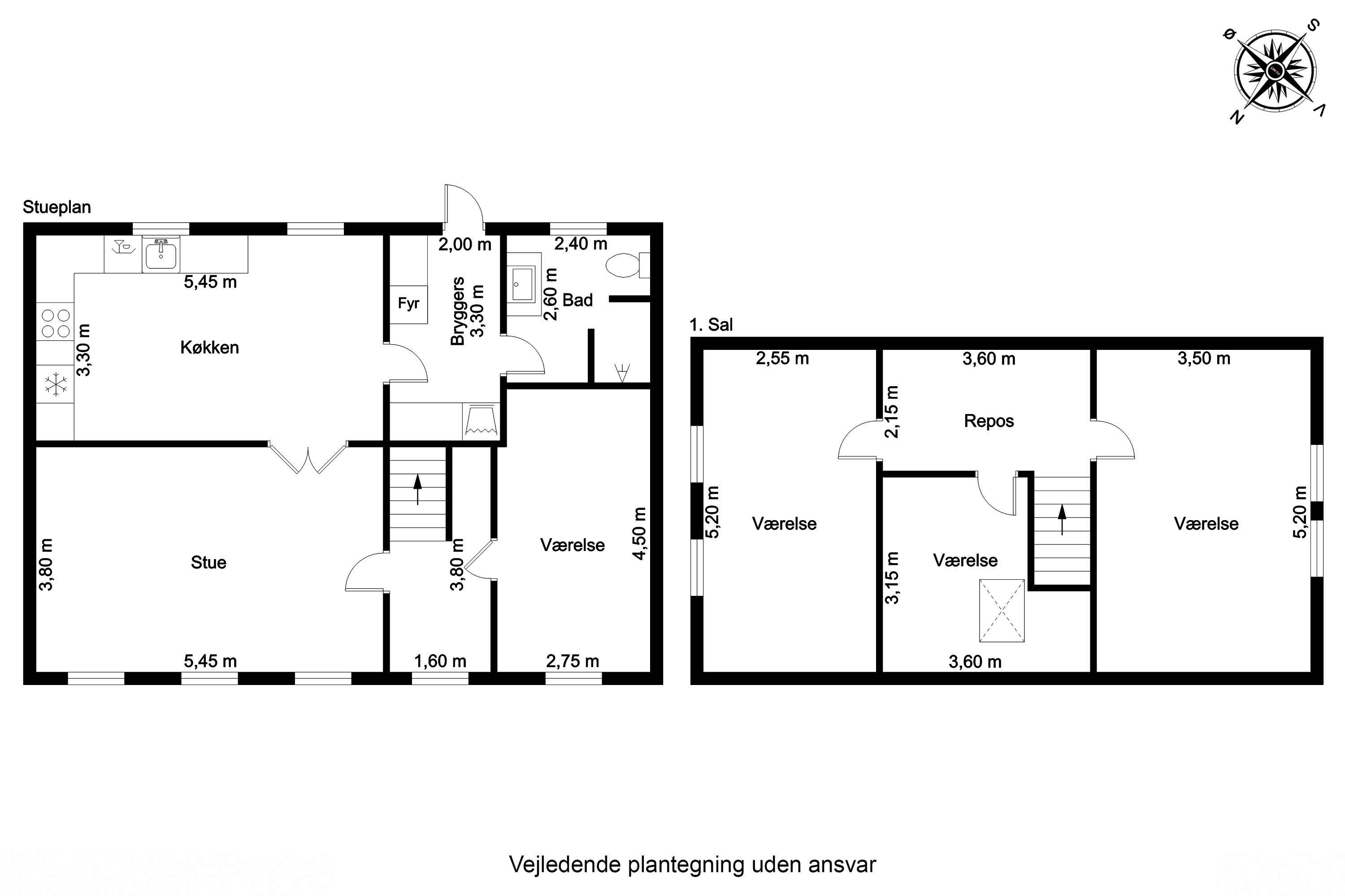 Plantegninger billede af Troldholmvej 4, Vrøgum, 6840 Oksbøl