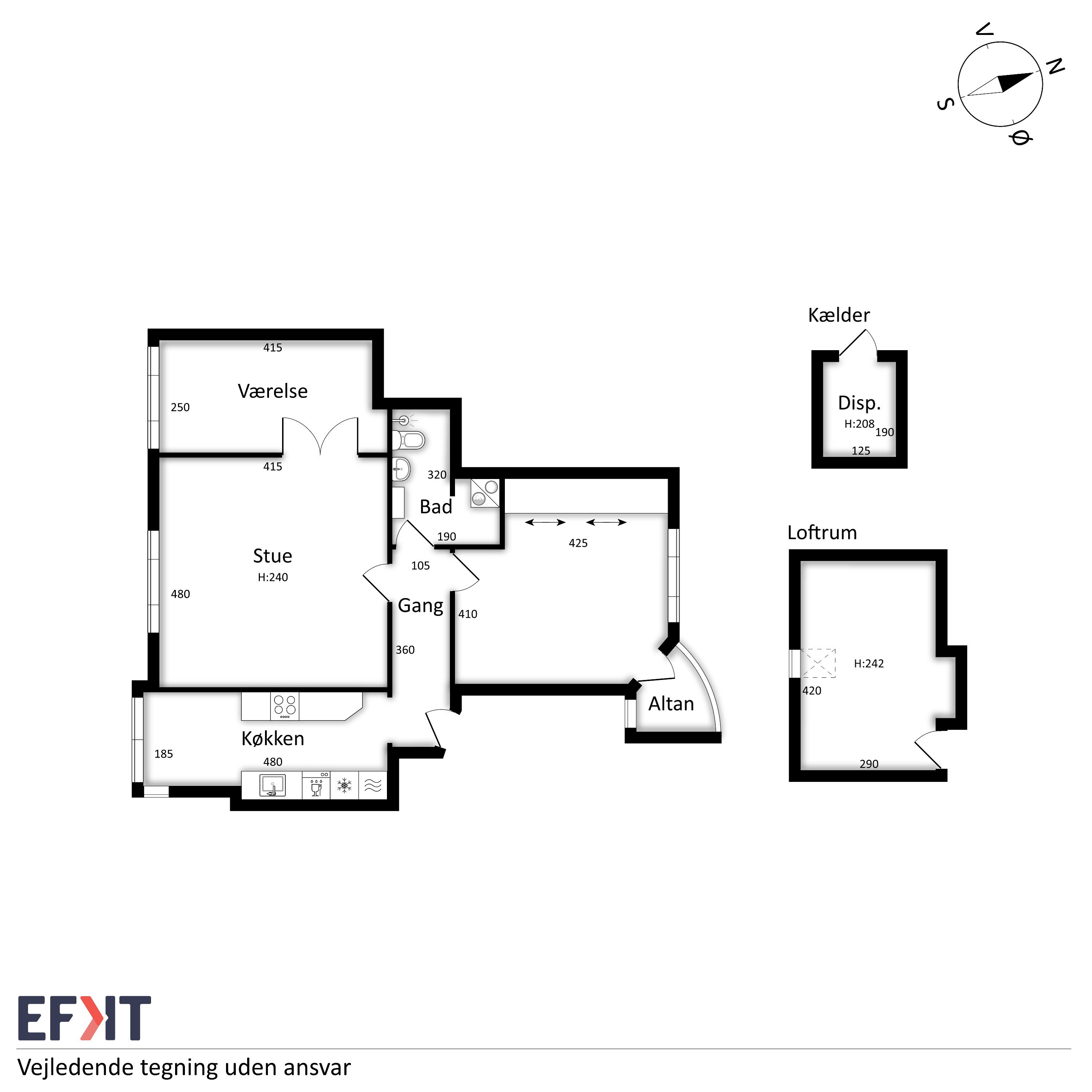 Fremhævet  billede i fuldskærmstilstand. Billede af Frodesgade 156, 2. th., 6700 Esbjerg
