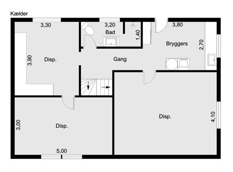 Plantegninger billede af Birkevej 8, Thorning, 8620 Kjellerup