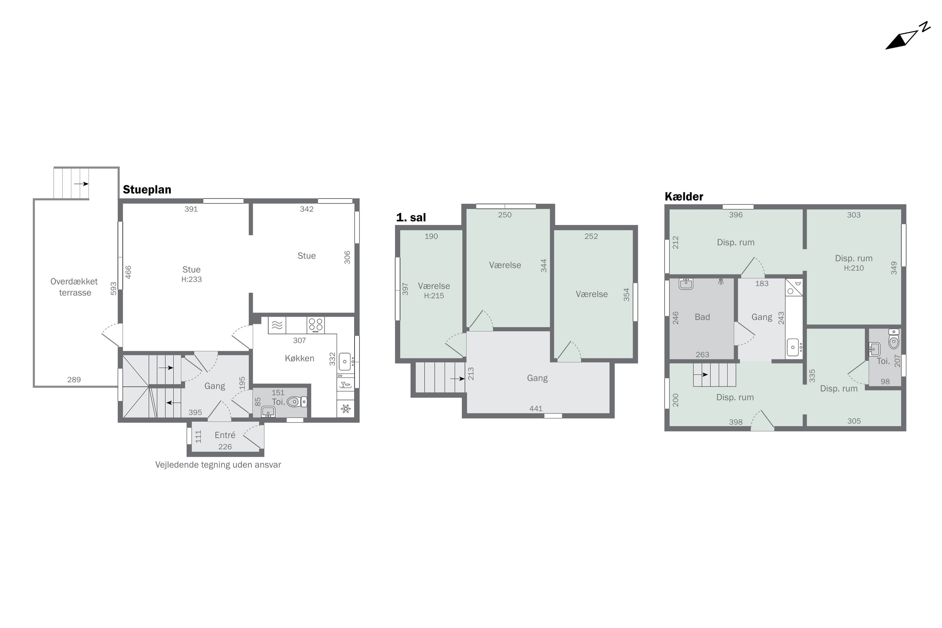 Plantegninger billede af Gundgårdsvej 8, Hassing, 7755 Bedsted Thy