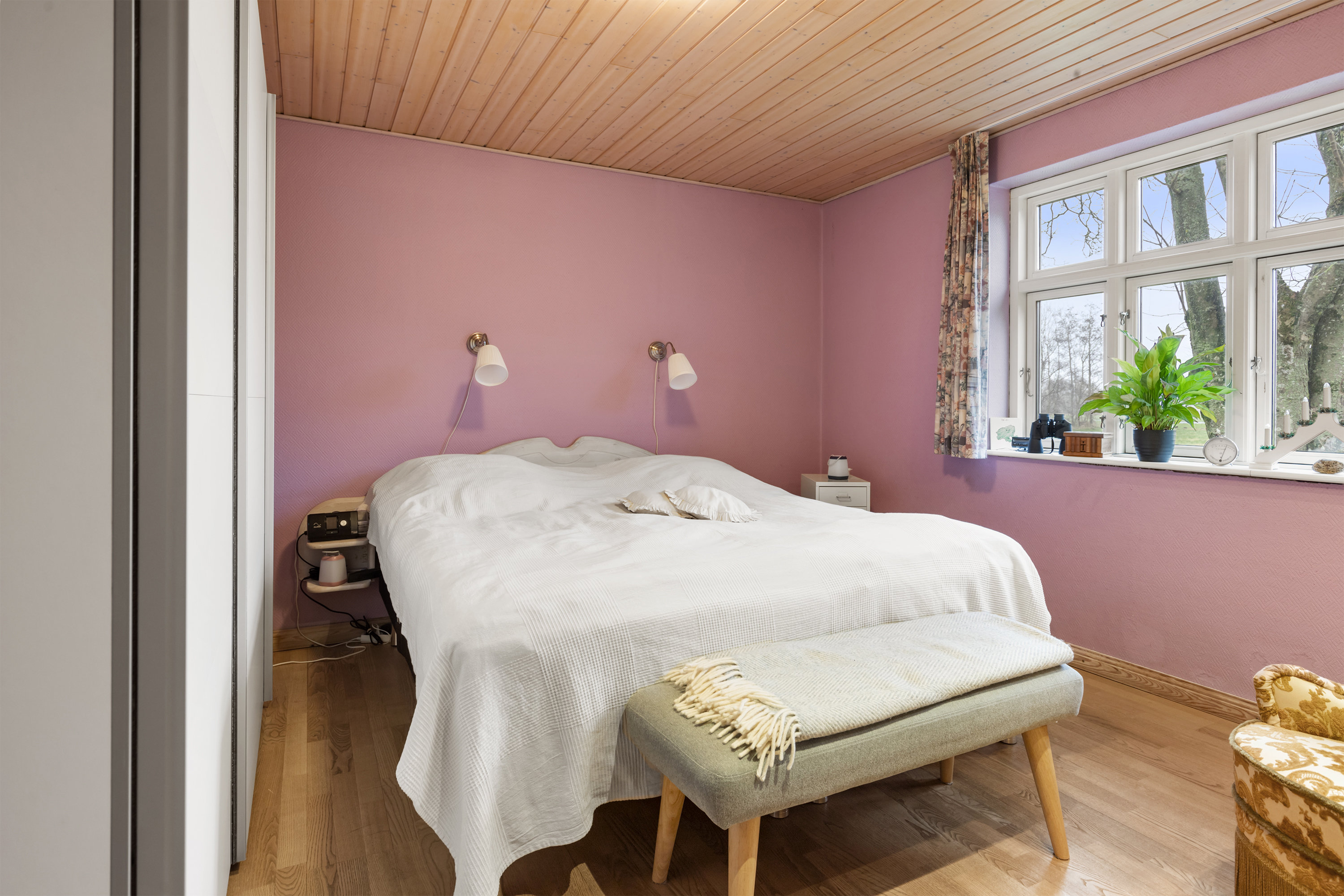 Fremhævet soveværelse billede i fuldskærmstilstand. Billede af Smalskiftevej 44, 9382 Tylstrup