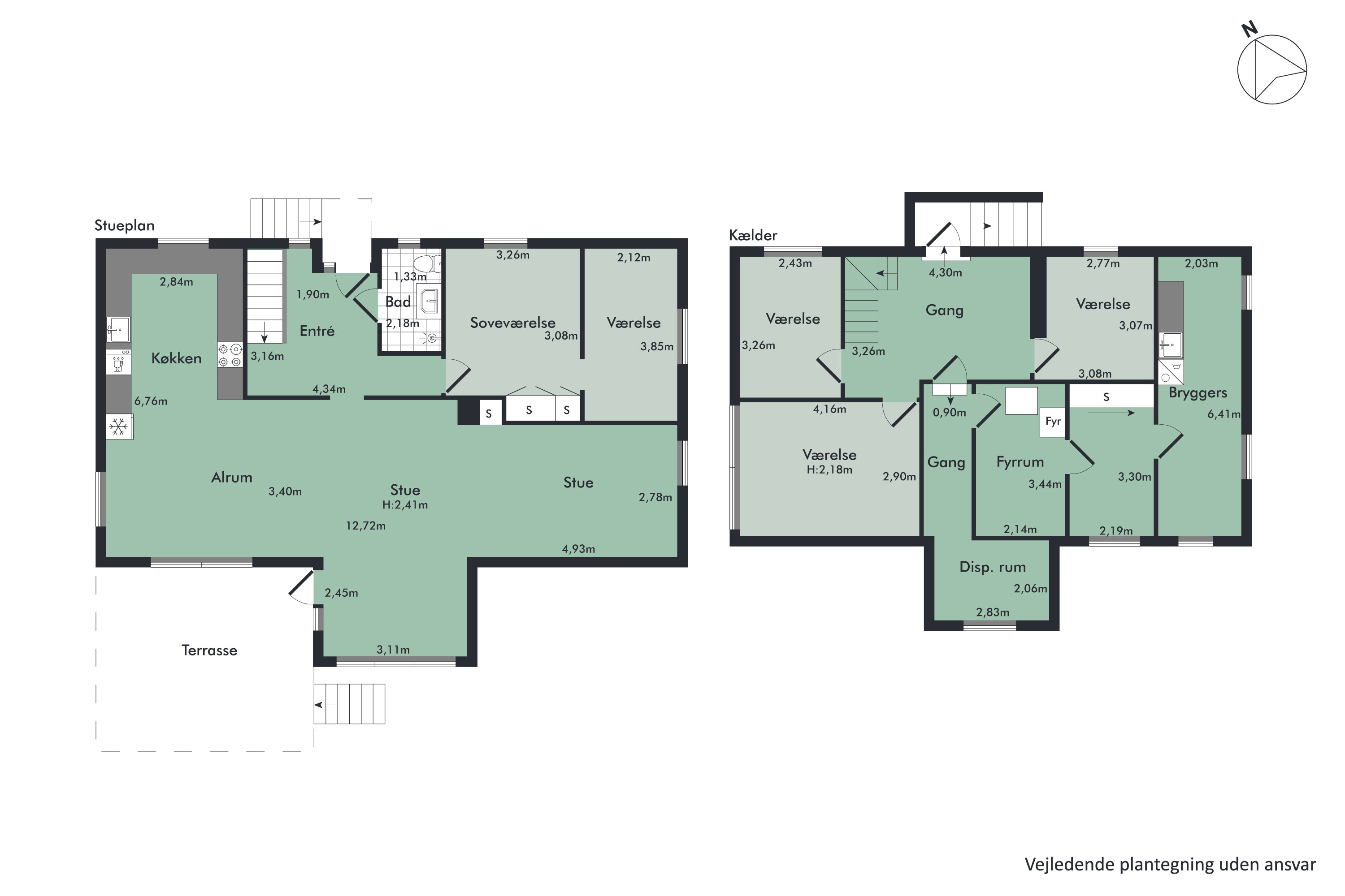 Plantegninger billede af Ndr Truevej 11, Vebbestrup, 9500 Hobro