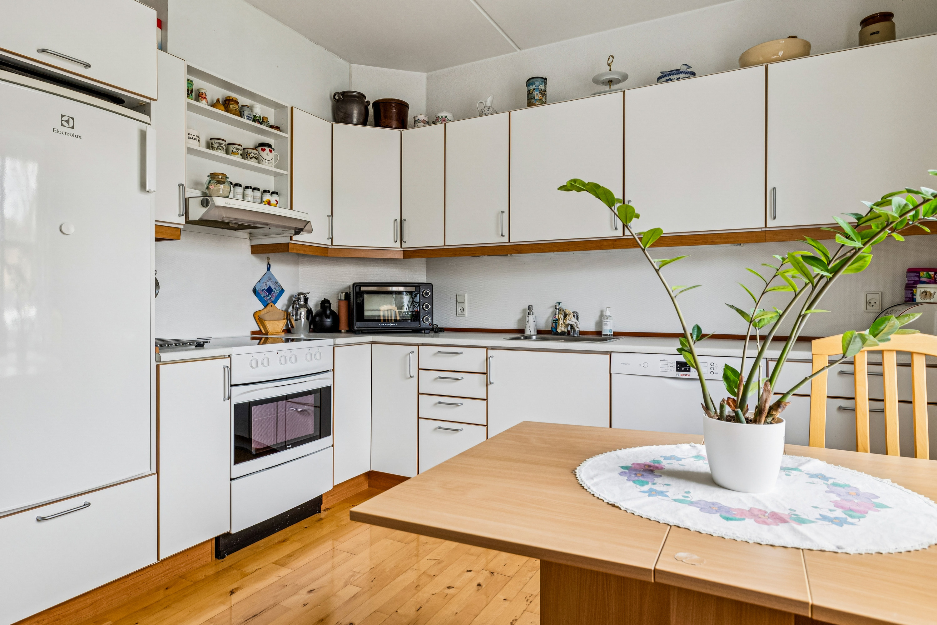 Fremhævet køkken billede i fuldskærmstilstand. Billede af Enghavevej 13, 1. 6., 9500 Hobro