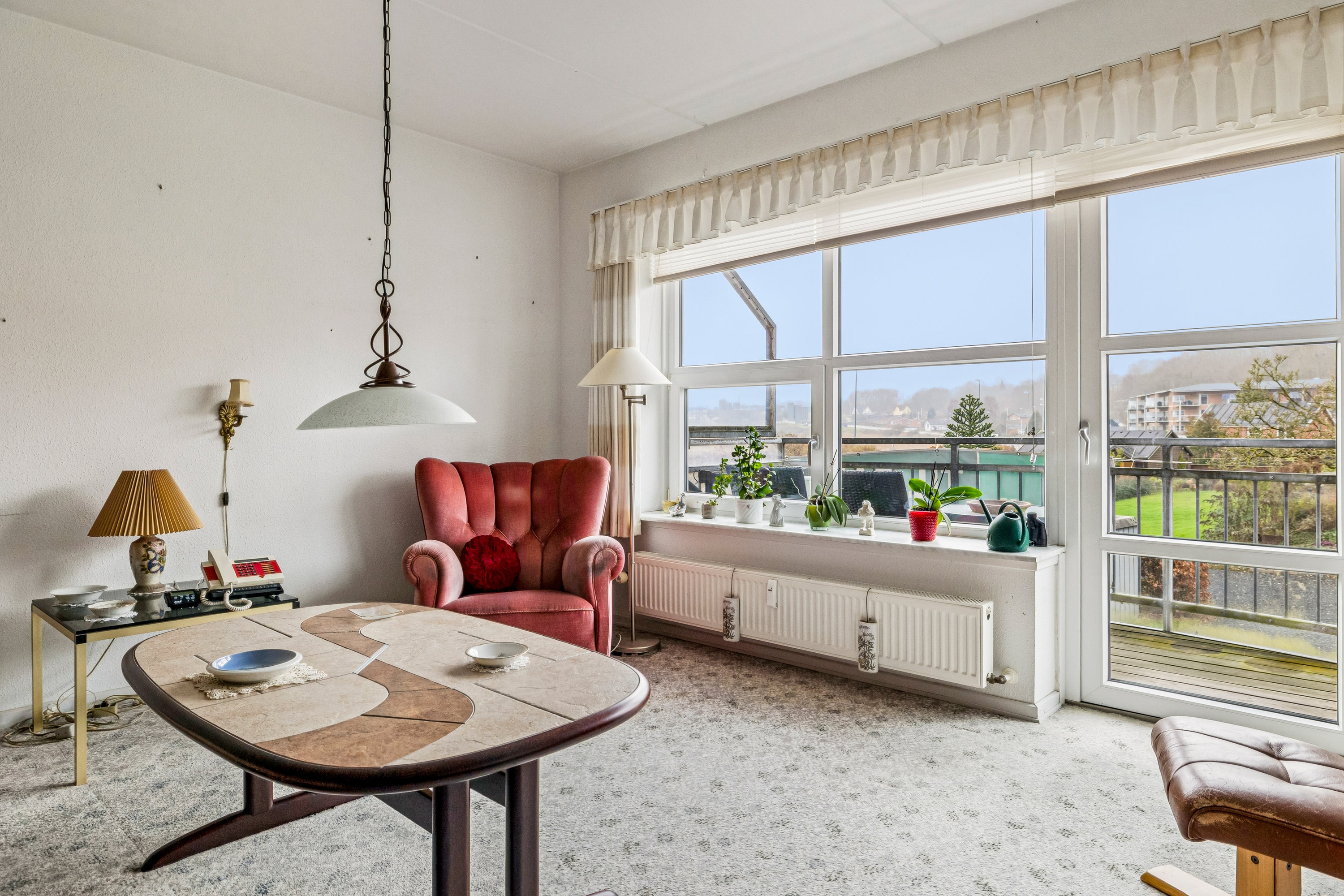 Fremhævet stue billede i fuldskærmstilstand. Billede af Enghavevej 13, 1. 6., 9500 Hobro