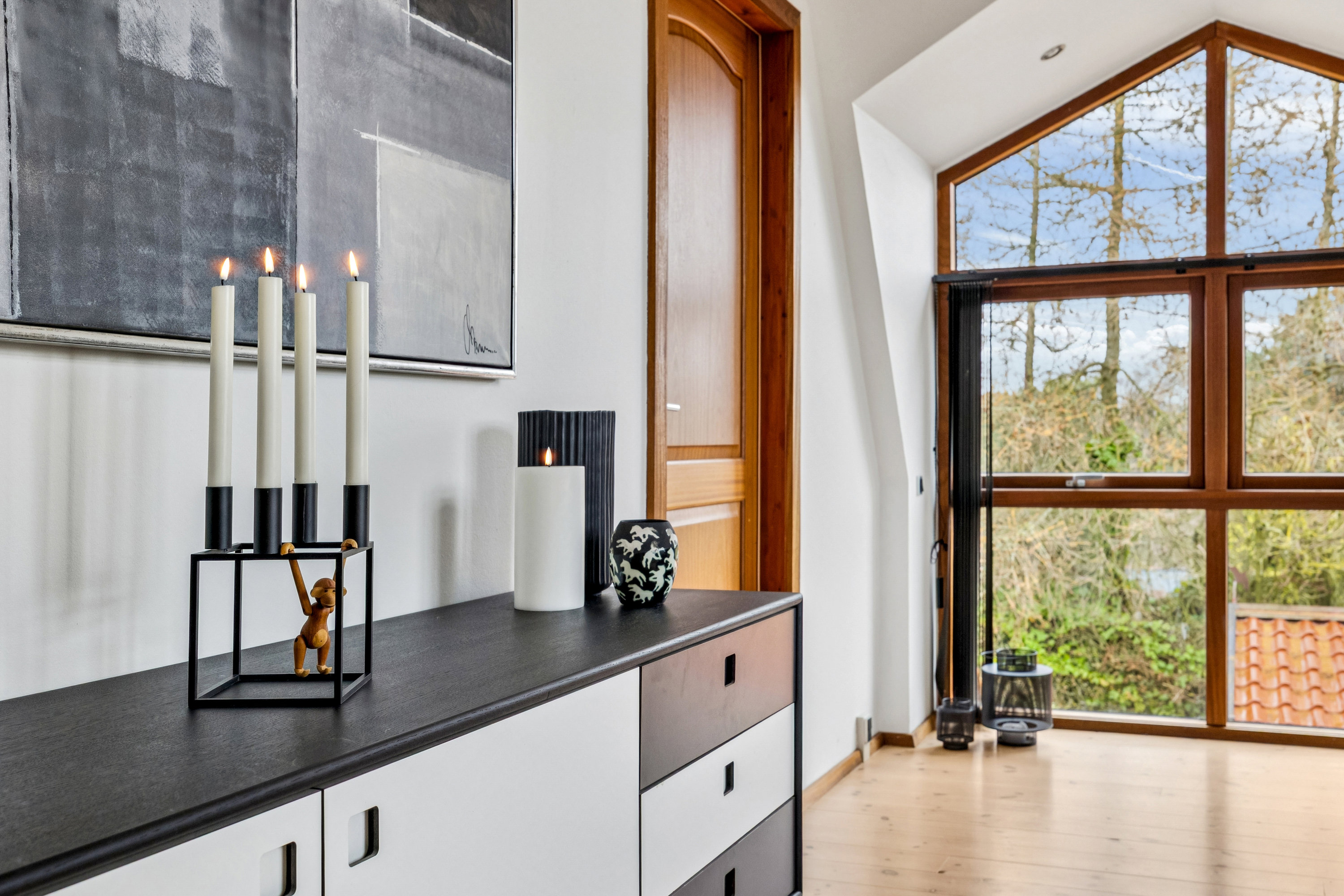 Fremhævet stue billede i fuldskærmstilstand. Billede af Kløvermarken 52D, 9510 Arden