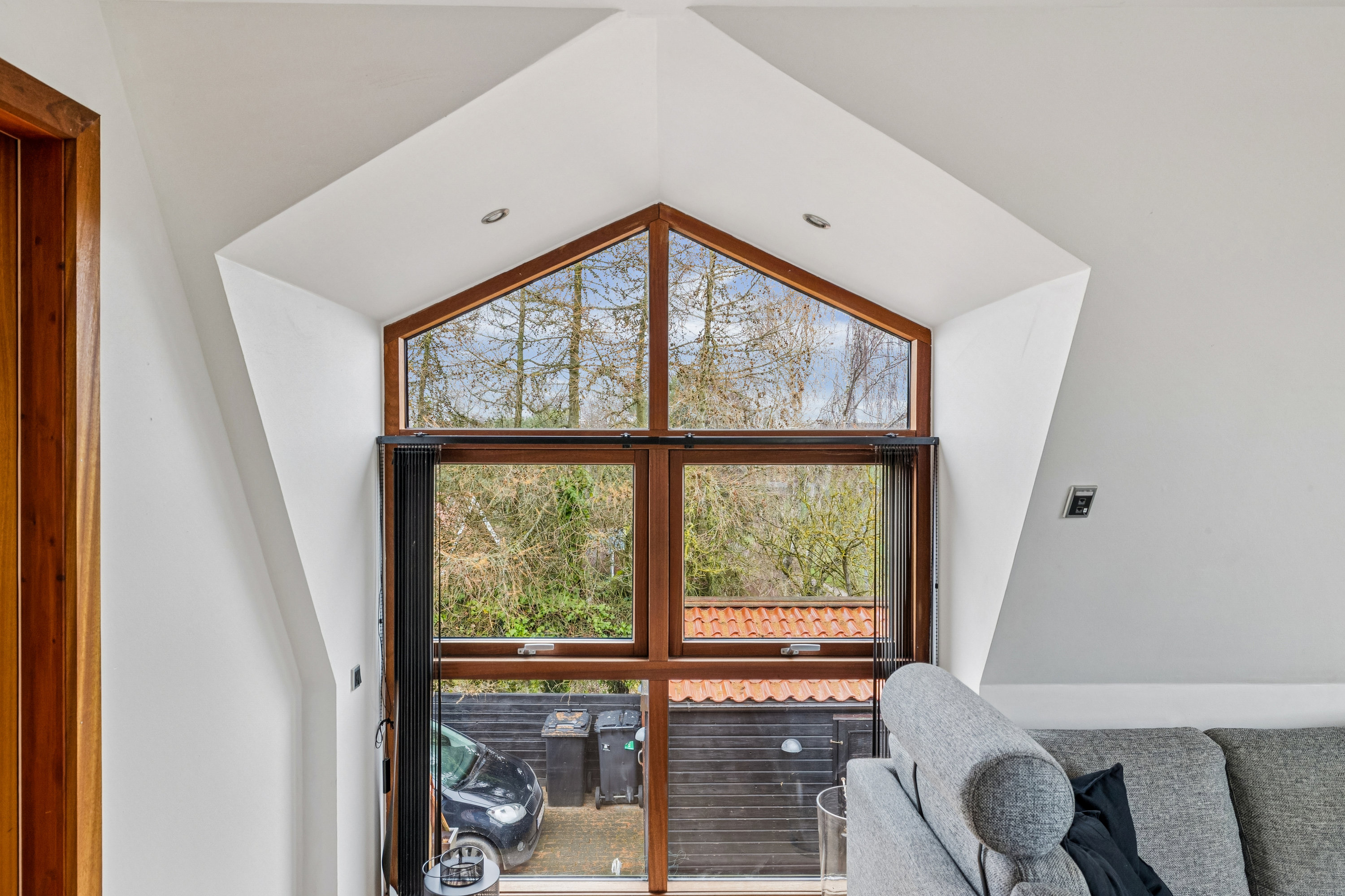 Fremhævet stue billede i fuldskærmstilstand. Billede af Kløvermarken 52D, 9510 Arden