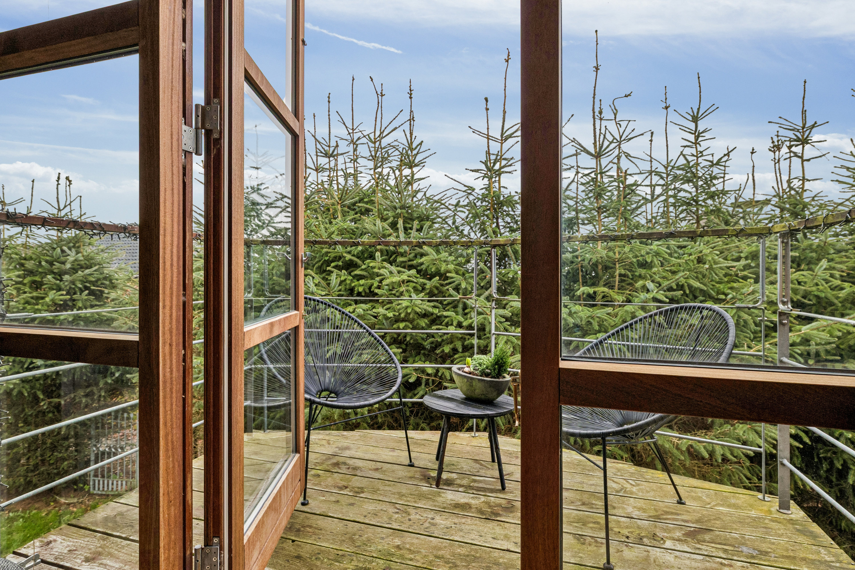 Fremhævet altan billede i fuldskærmstilstand. Billede af Kløvermarken 52D, 9510 Arden