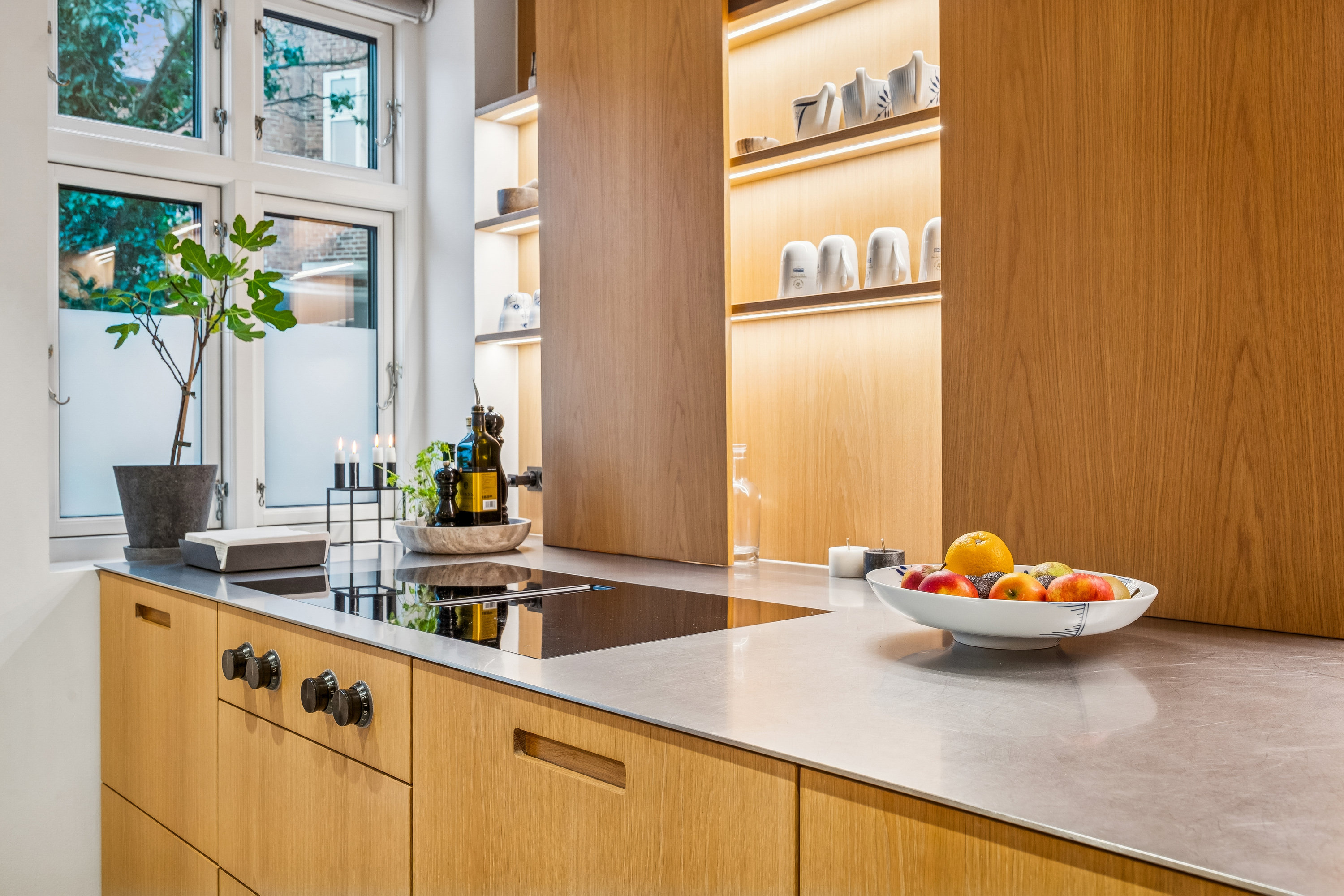 Fremhævet køkken billede i fuldskærmstilstand. Billede af Ole Rømers Gade 92, 8000 Aarhus C