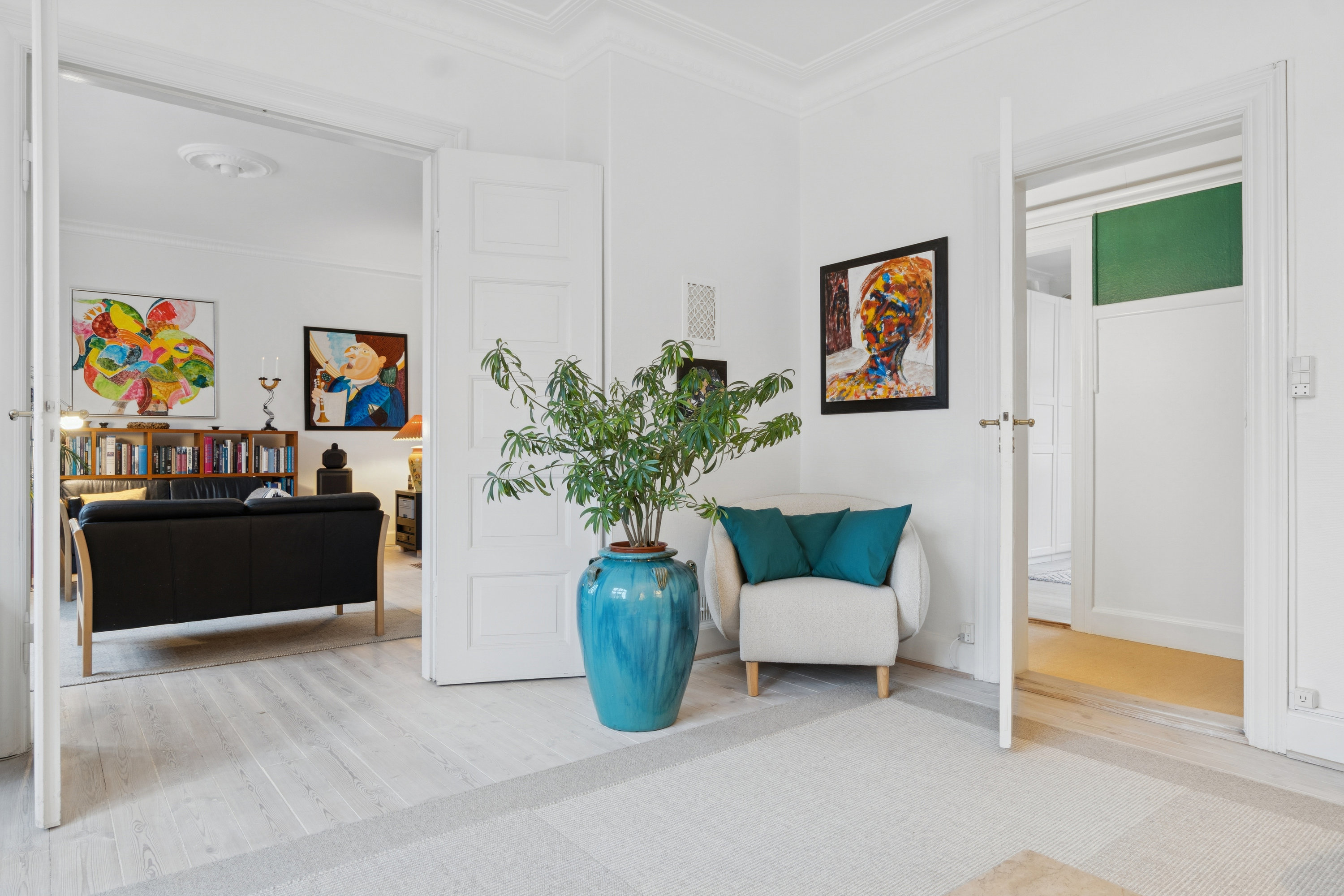 Fremhævet  billede i fuldskærmstilstand. Billede af Kornerups Vænge 6, 1. tv., 4000 Roskilde