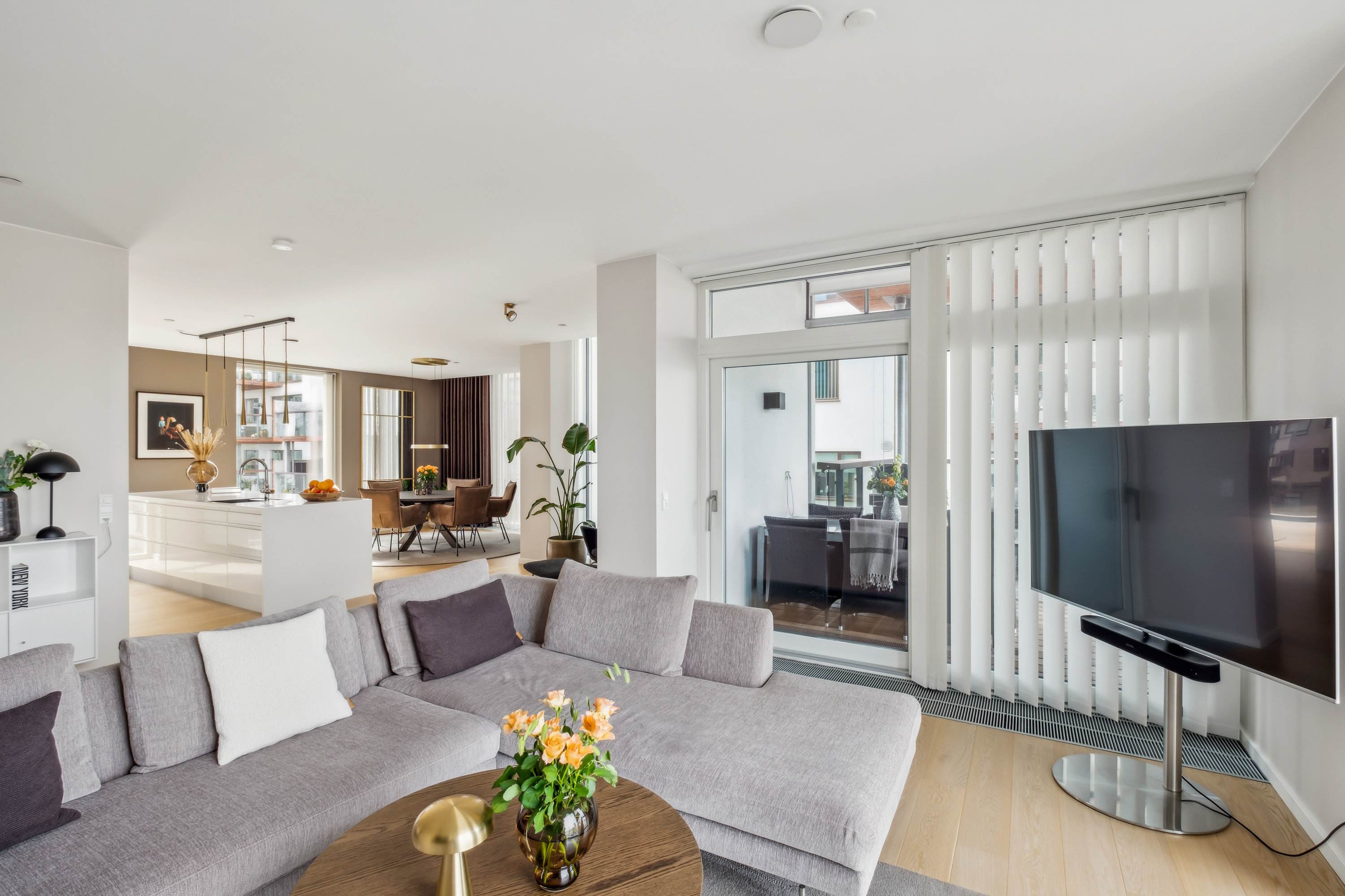 Miniaturebillede 1: stue. Billede af Østre Havnegade 52, 2. th., 9000 Aalborg