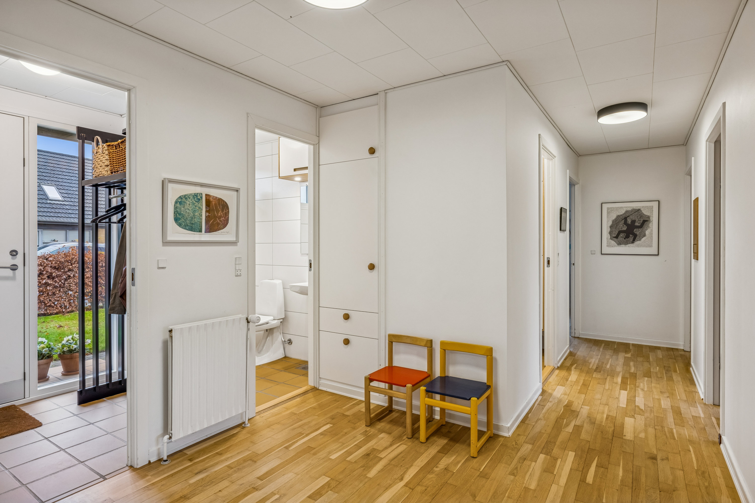 Fremhævet gang billede i fuldskærmstilstand. Billede af Ibisvej 20, Studstrup, 8541 Skødstrup