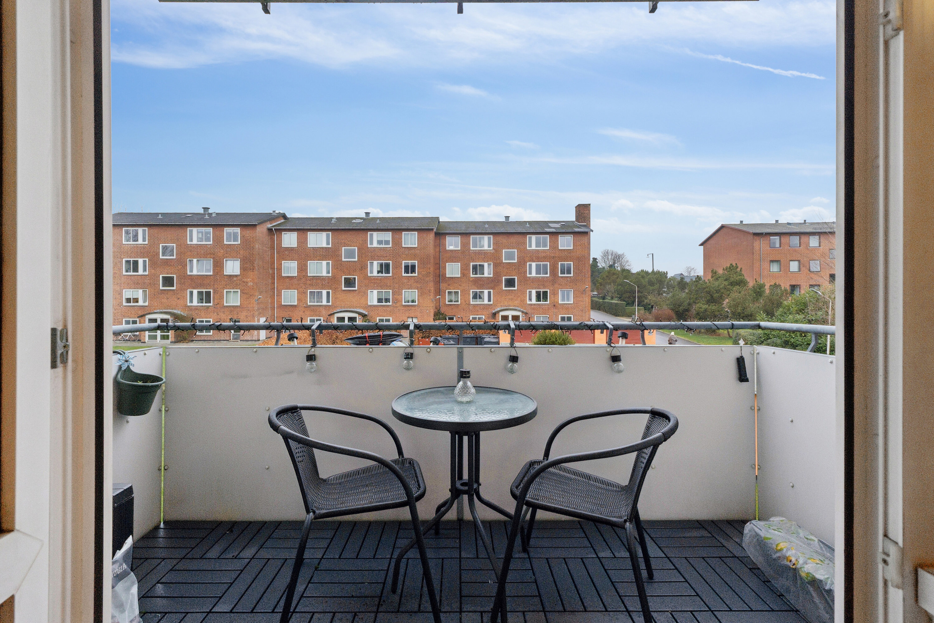 Fremhævet altan billede i fuldskærmstilstand. Billede af Voldumvej 59, 1. mf., 2610 Rødovre