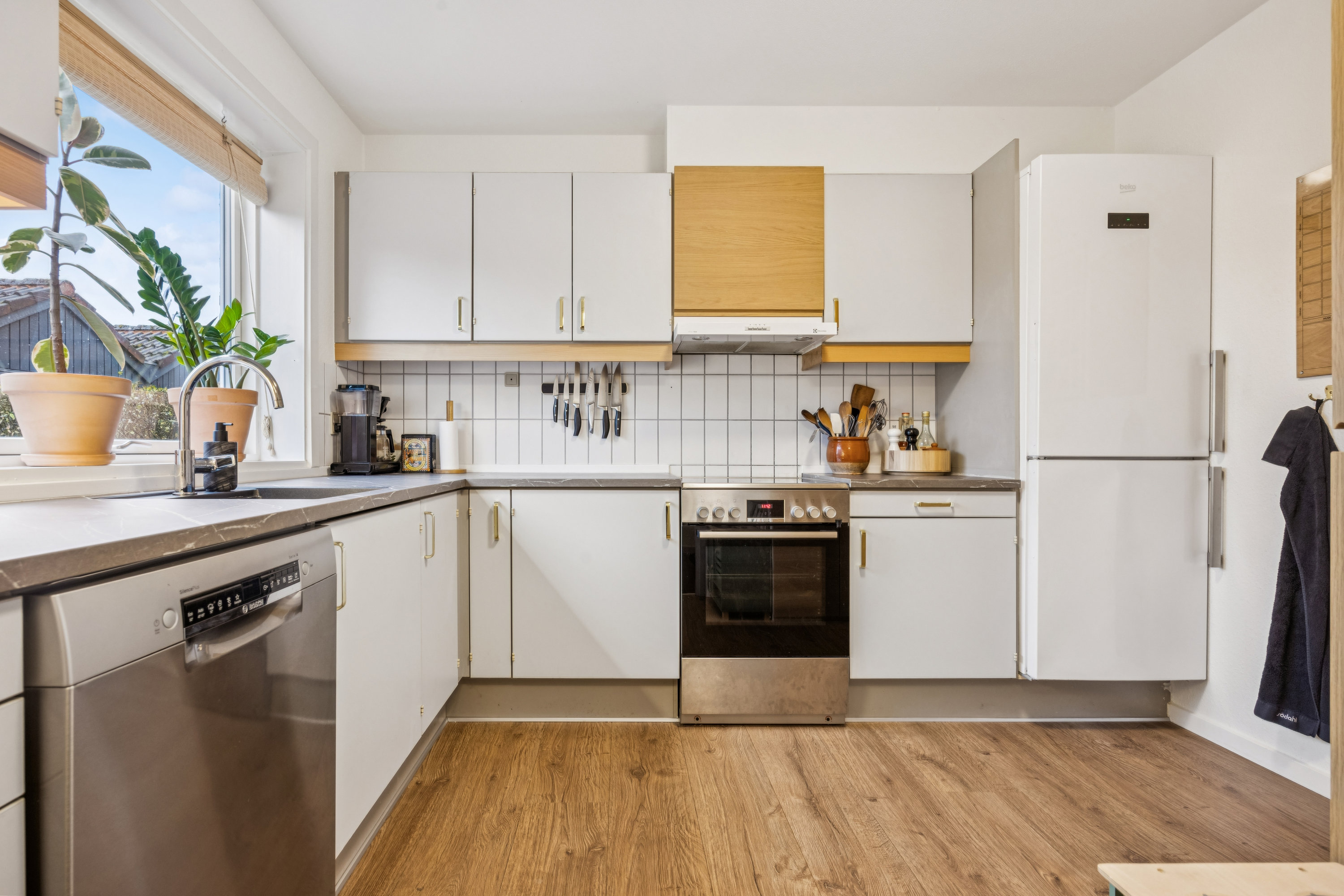 Fremhævet køkken billede i fuldskærmstilstand. Billede af Tusborgvej 14, 9310 Vodskov