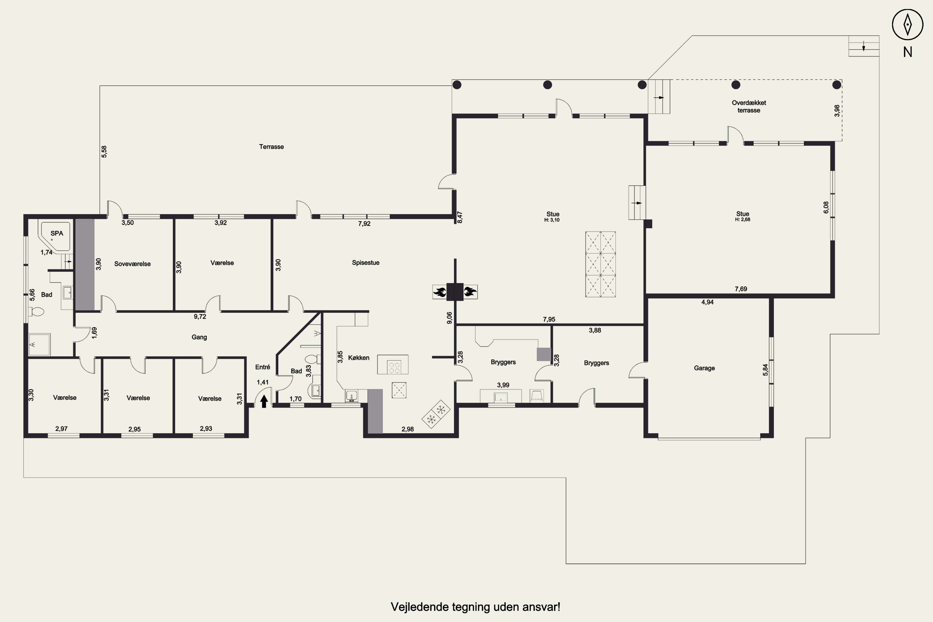 Plantegninger billede af Toldbodvej 62, Snoghøj, 7000 Fredericia