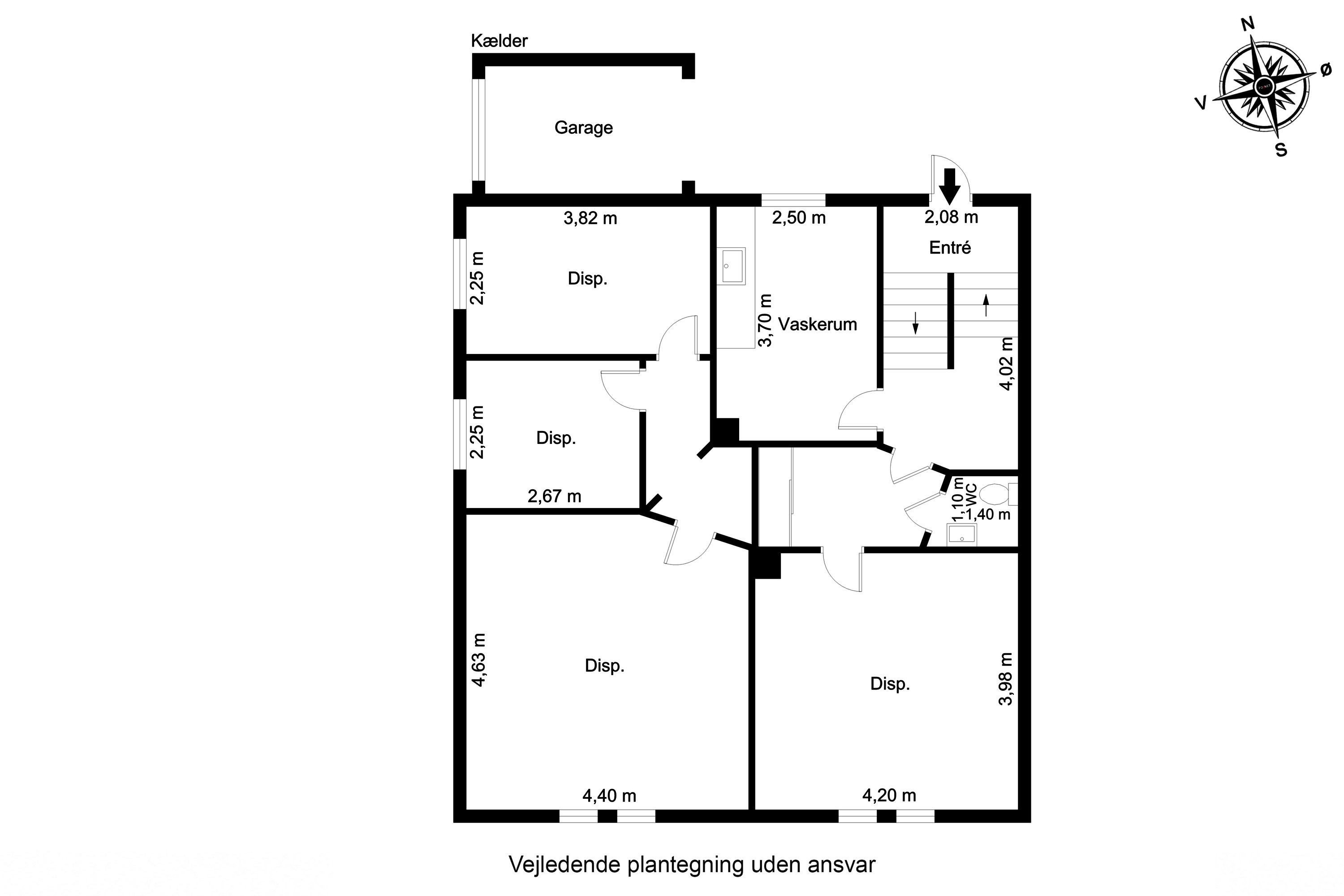 Plantegninger billede af Munkevænget 13, 5230 Odense M
