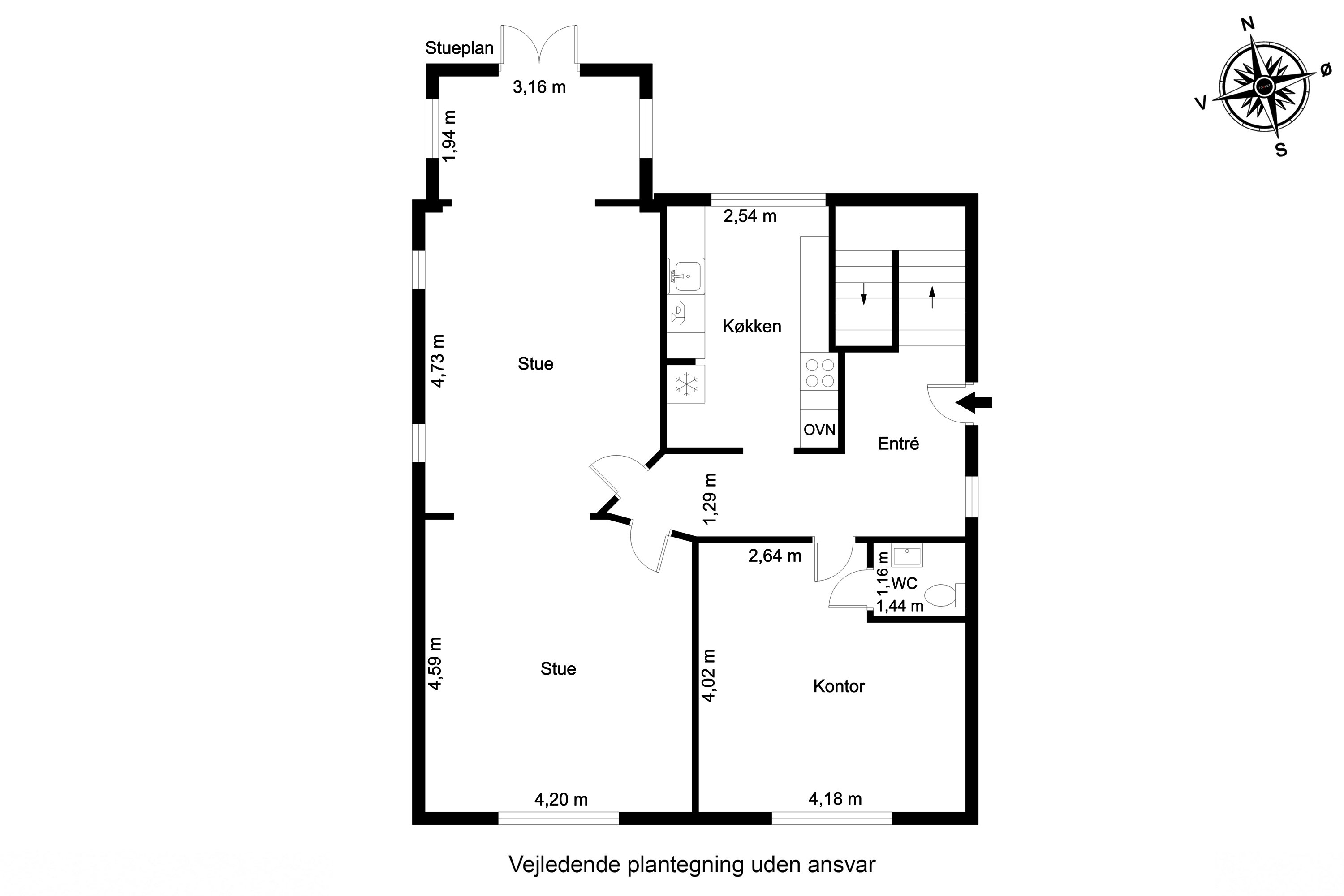 Plantegninger billede af Munkevænget 13, 5230 Odense M