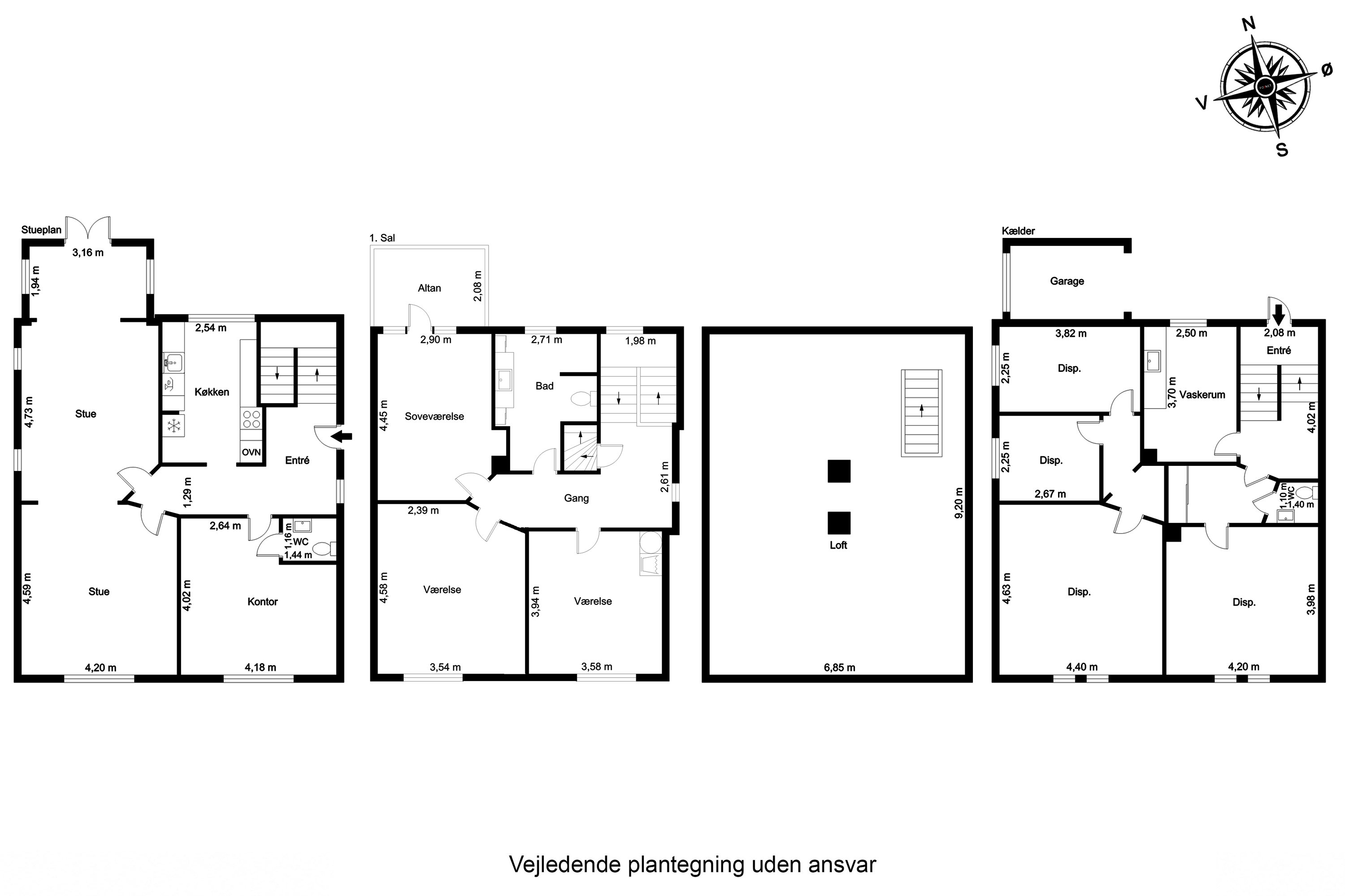 Plantegninger billede af Munkevænget 13, 5230 Odense M