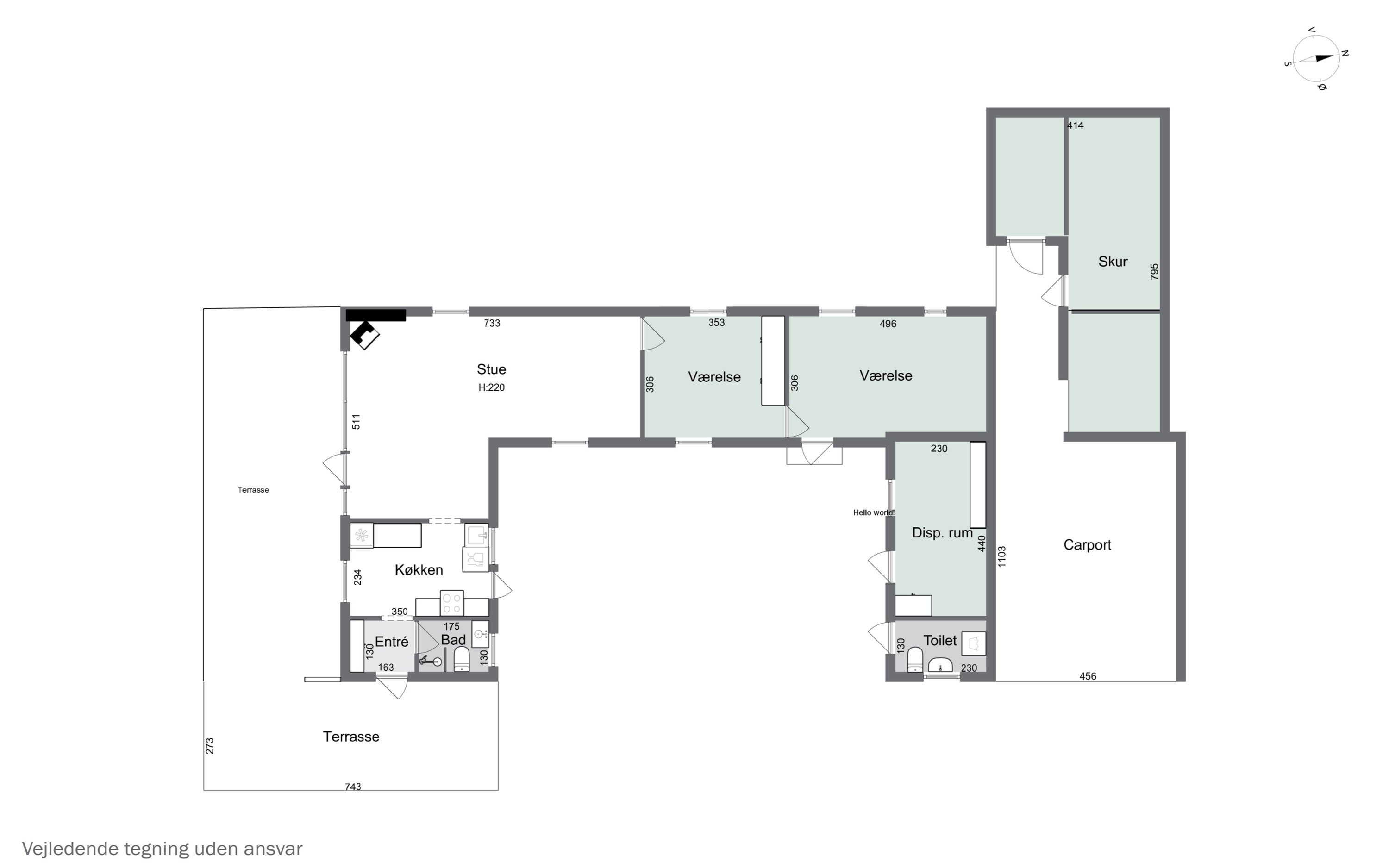 Plantegninger billede af Fyrrevang 13, Abildøre, 4560 Vig
