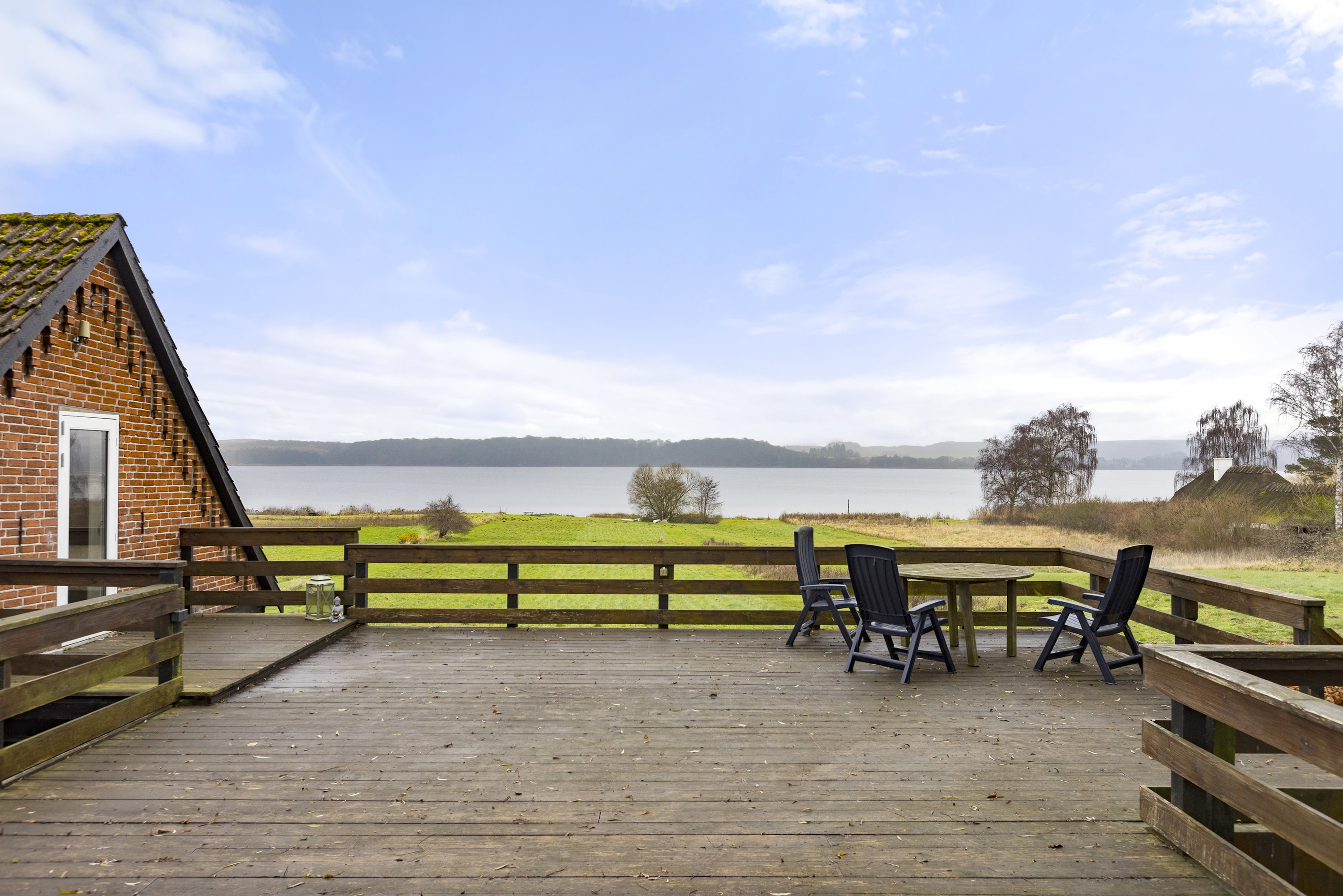 Fremhævet terrasse billede i fuldskærmstilstand. Billede af Tystrupvej 8, Tystrup, 4250 Fuglebjerg