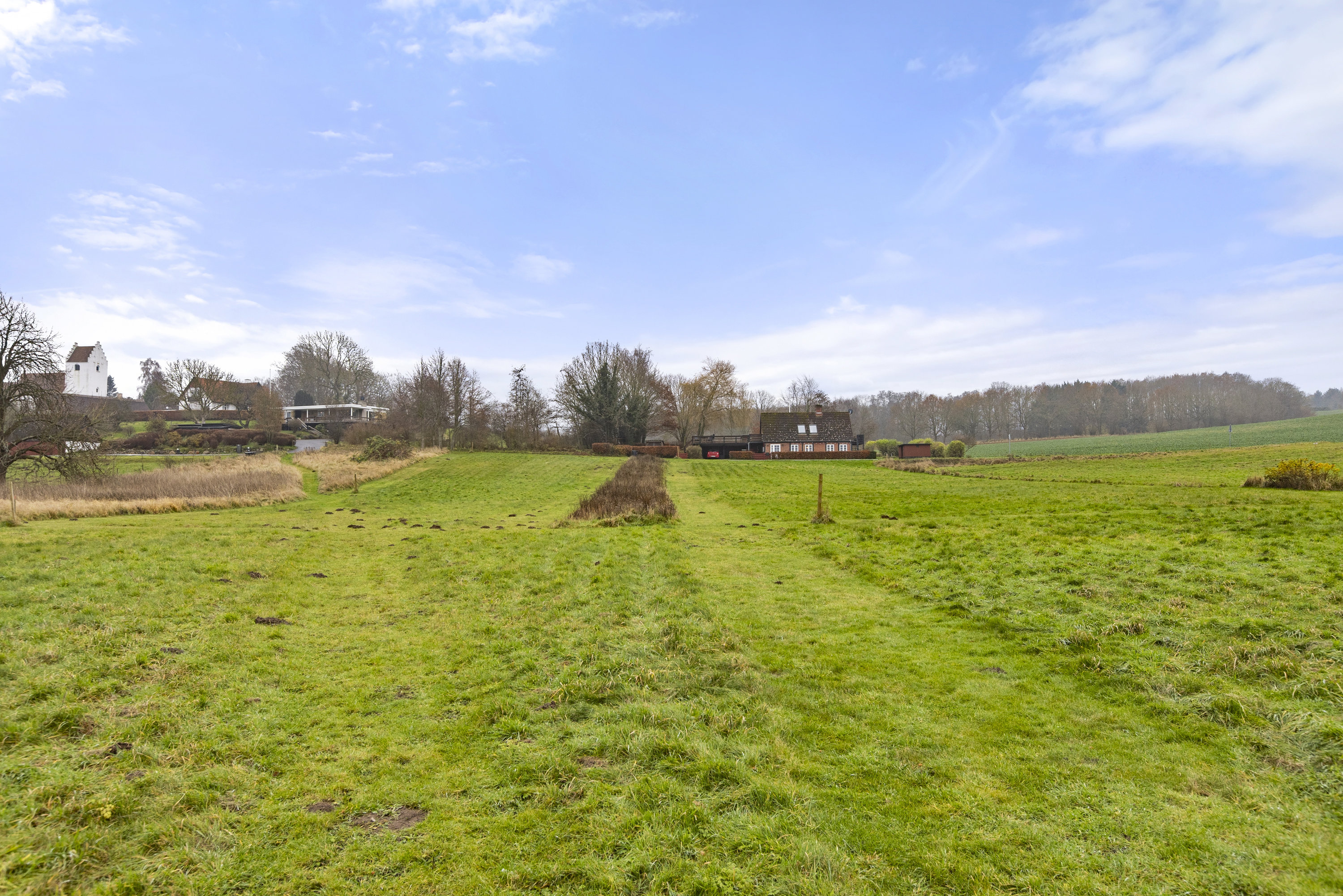 Fremhævet grund billede i fuldskærmstilstand. Billede af Tystrupvej 8, Tystrup, 4250 Fuglebjerg