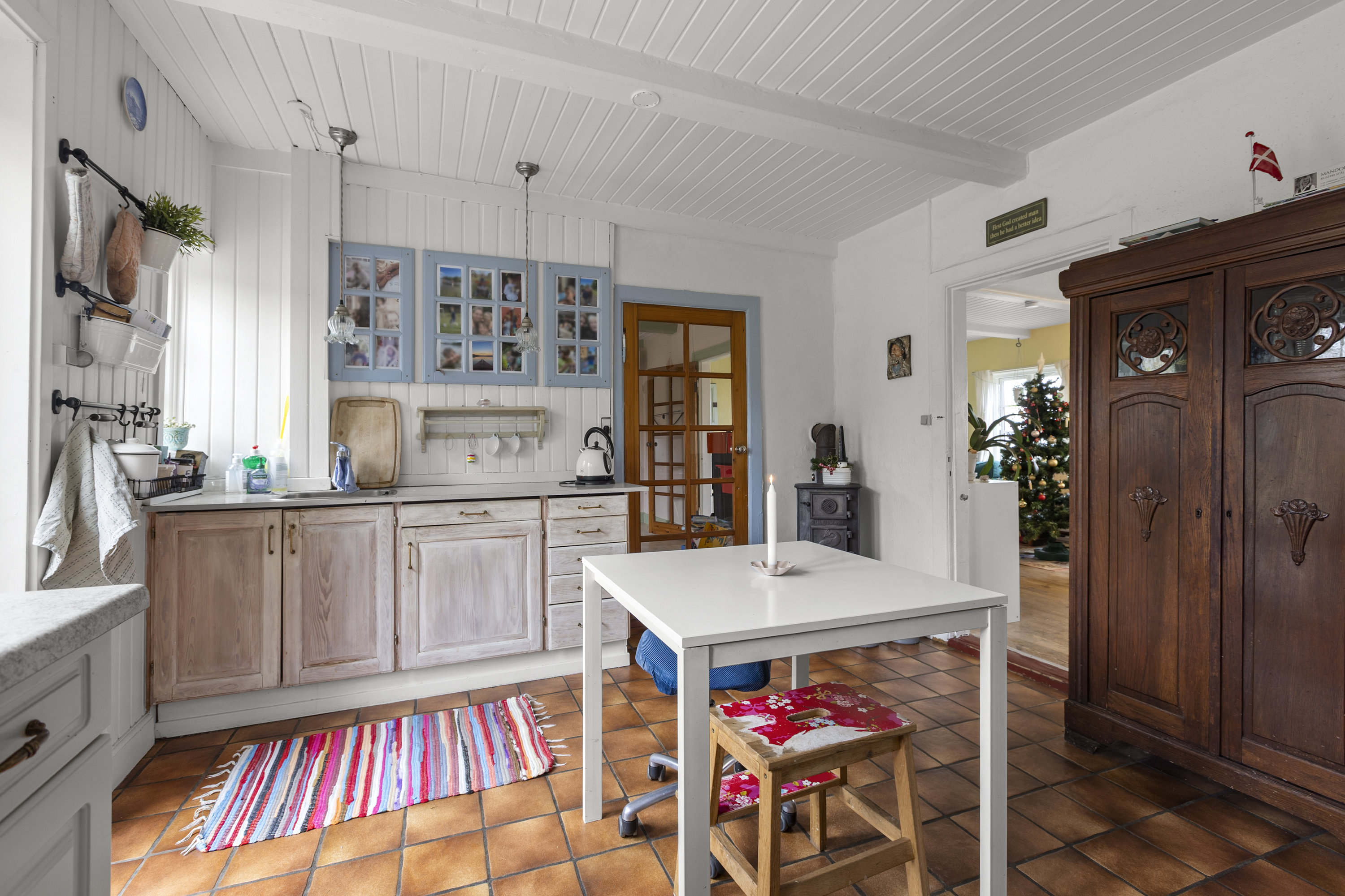 Fremhævet køkken billede i fuldskærmstilstand. Billede af Tystrupvej 8, Tystrup, 4250 Fuglebjerg