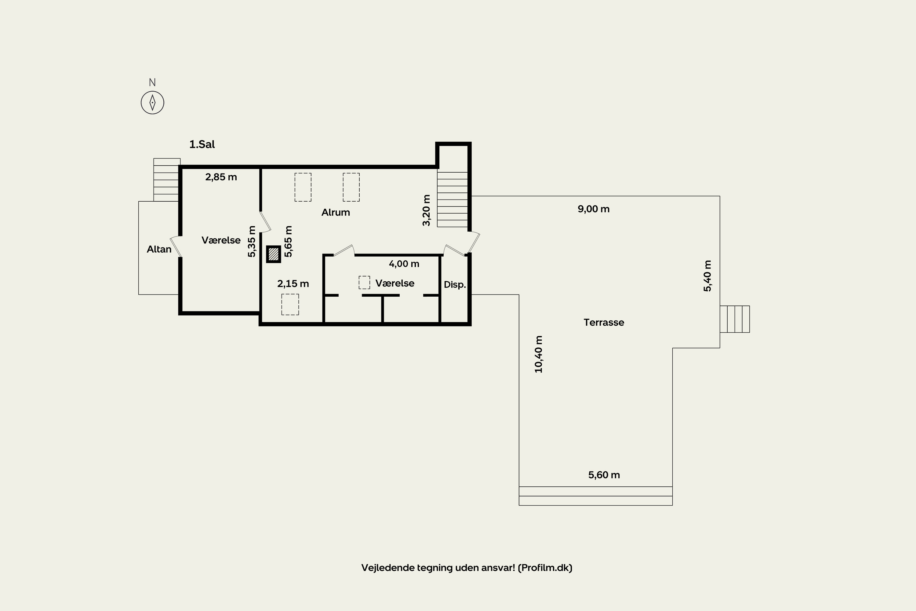 Plantegninger billede af Tystrupvej 8, Tystrup, 4250 Fuglebjerg