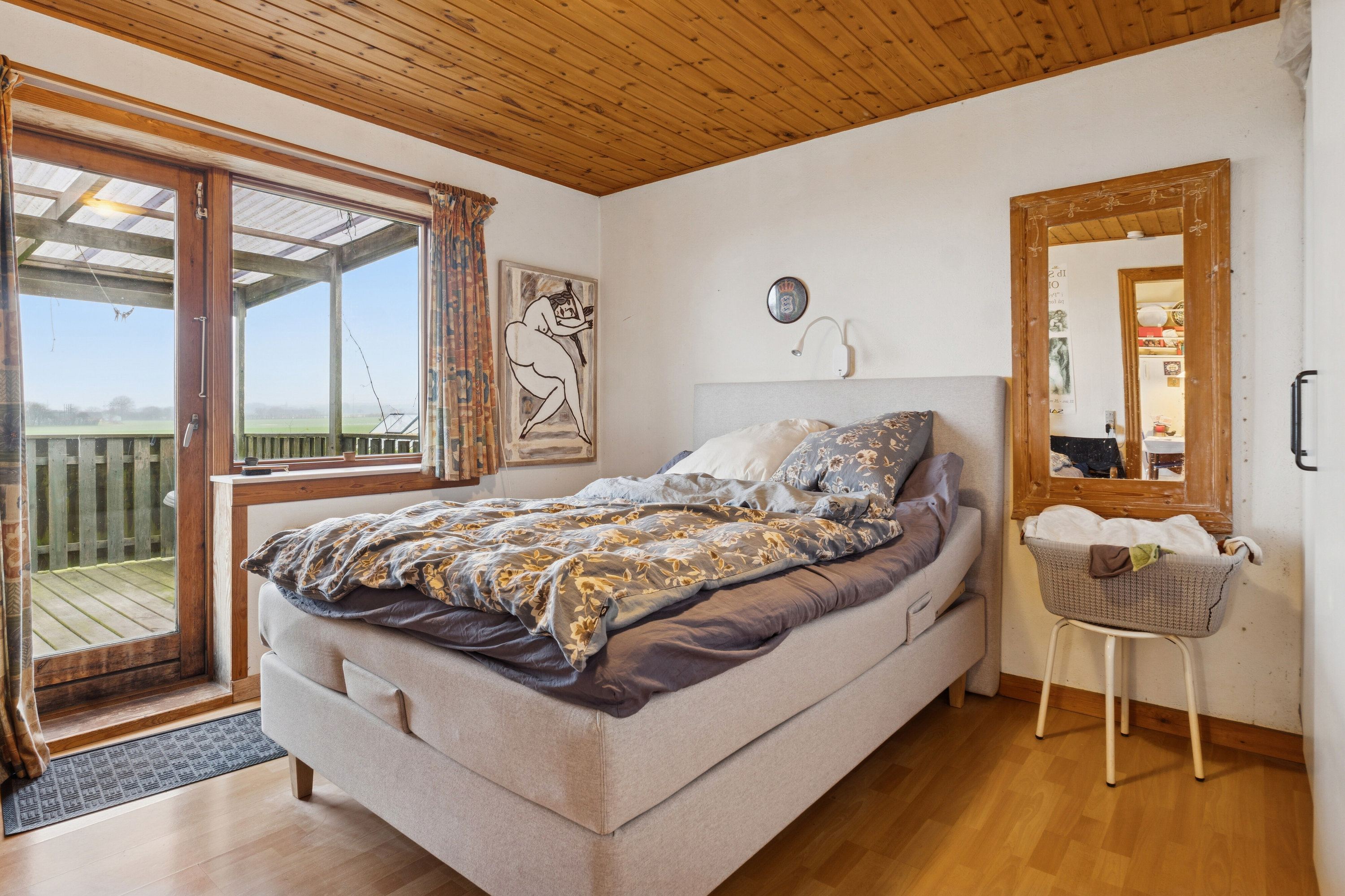 Fremhævet soveværelse billede i fuldskærmstilstand. Billede af Spodsbjergvej 159, Gammel Skrøbelev, 5900 Rudkøbing