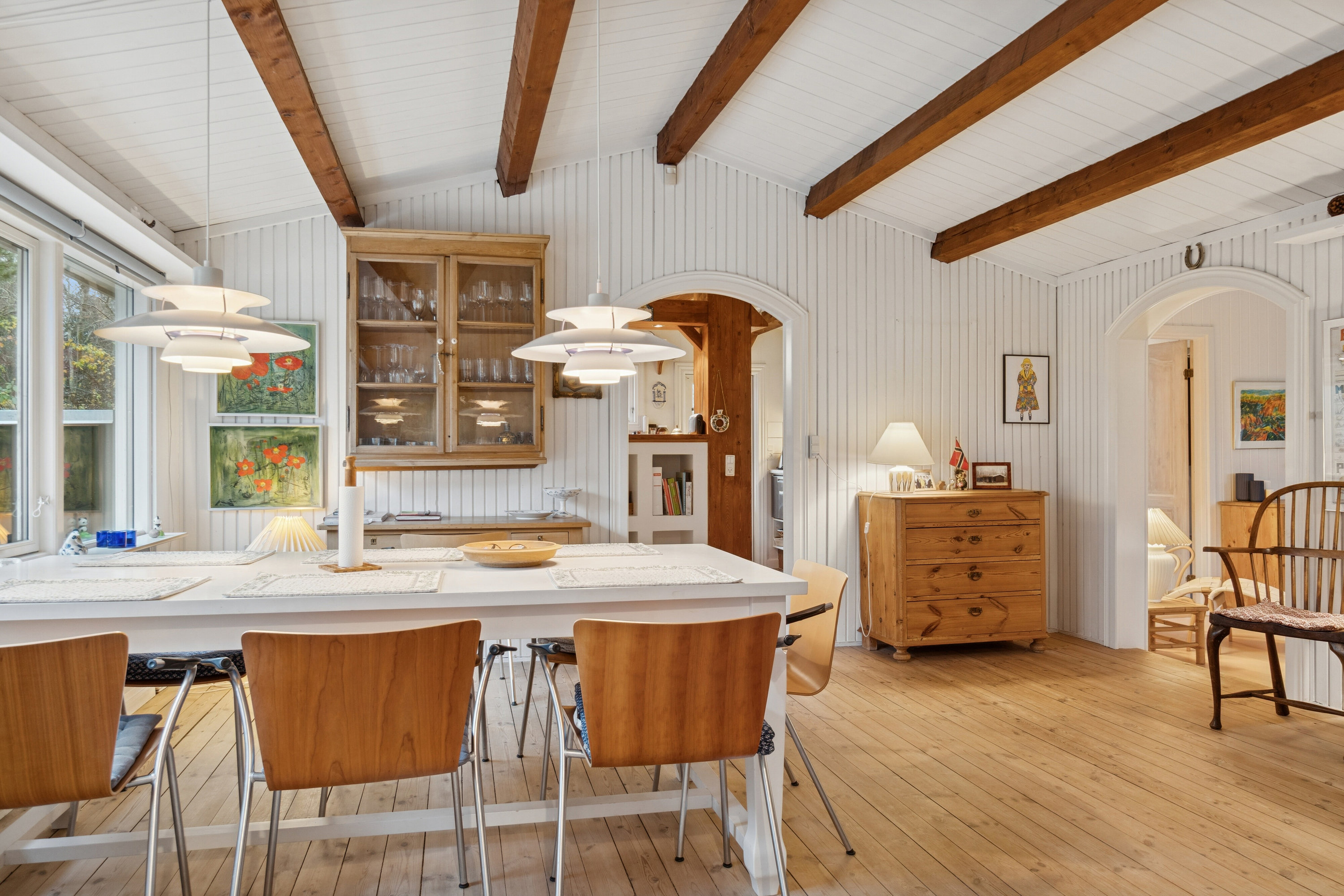 Fremhævet spisestue billede i fuldskærmstilstand. Billede af Lillerisvænget 6, Bildsø, 4200 Slagelse