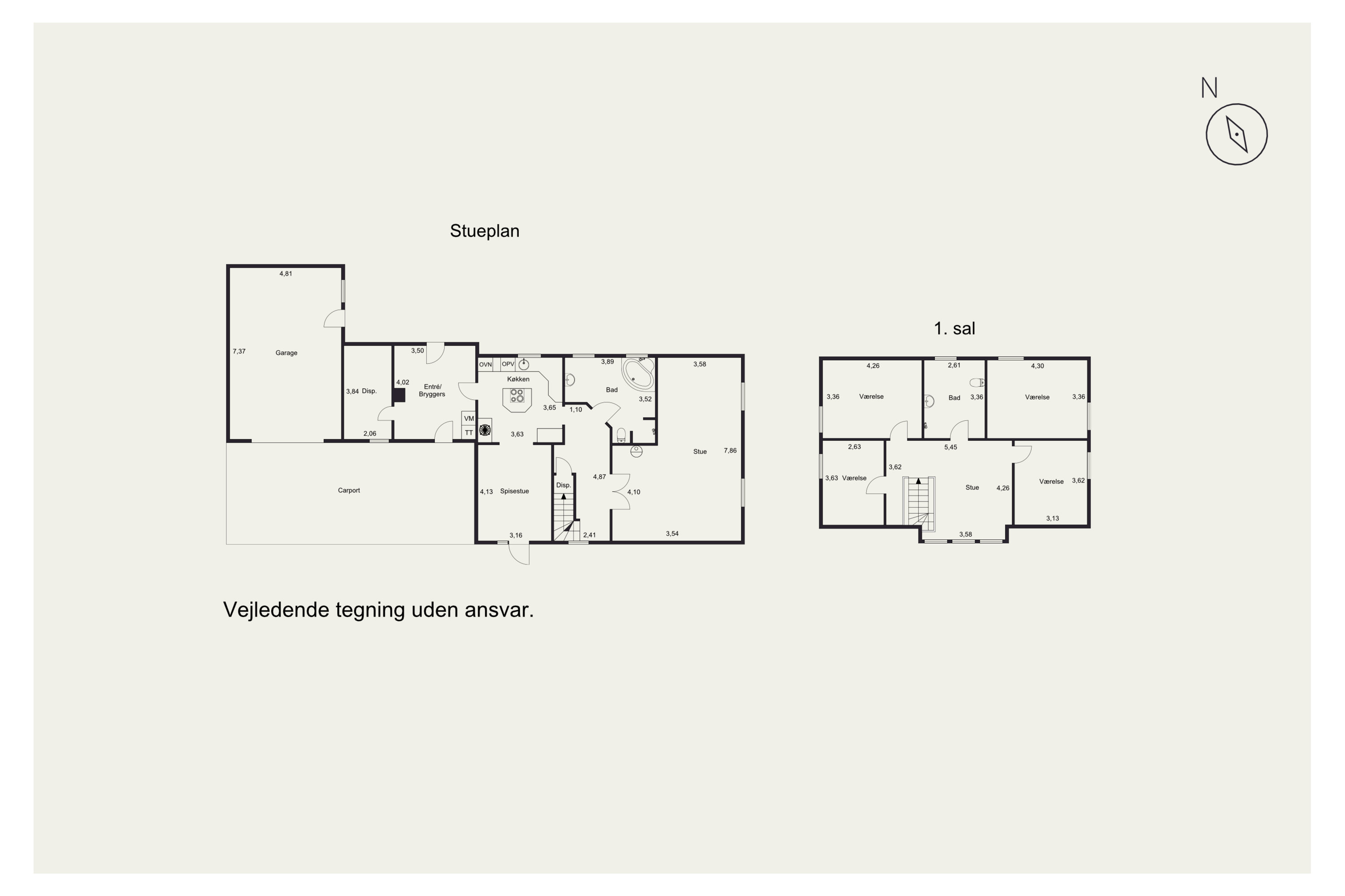 Plantegninger billede af Byparken 11, Næsbjerg, 6800 Varde