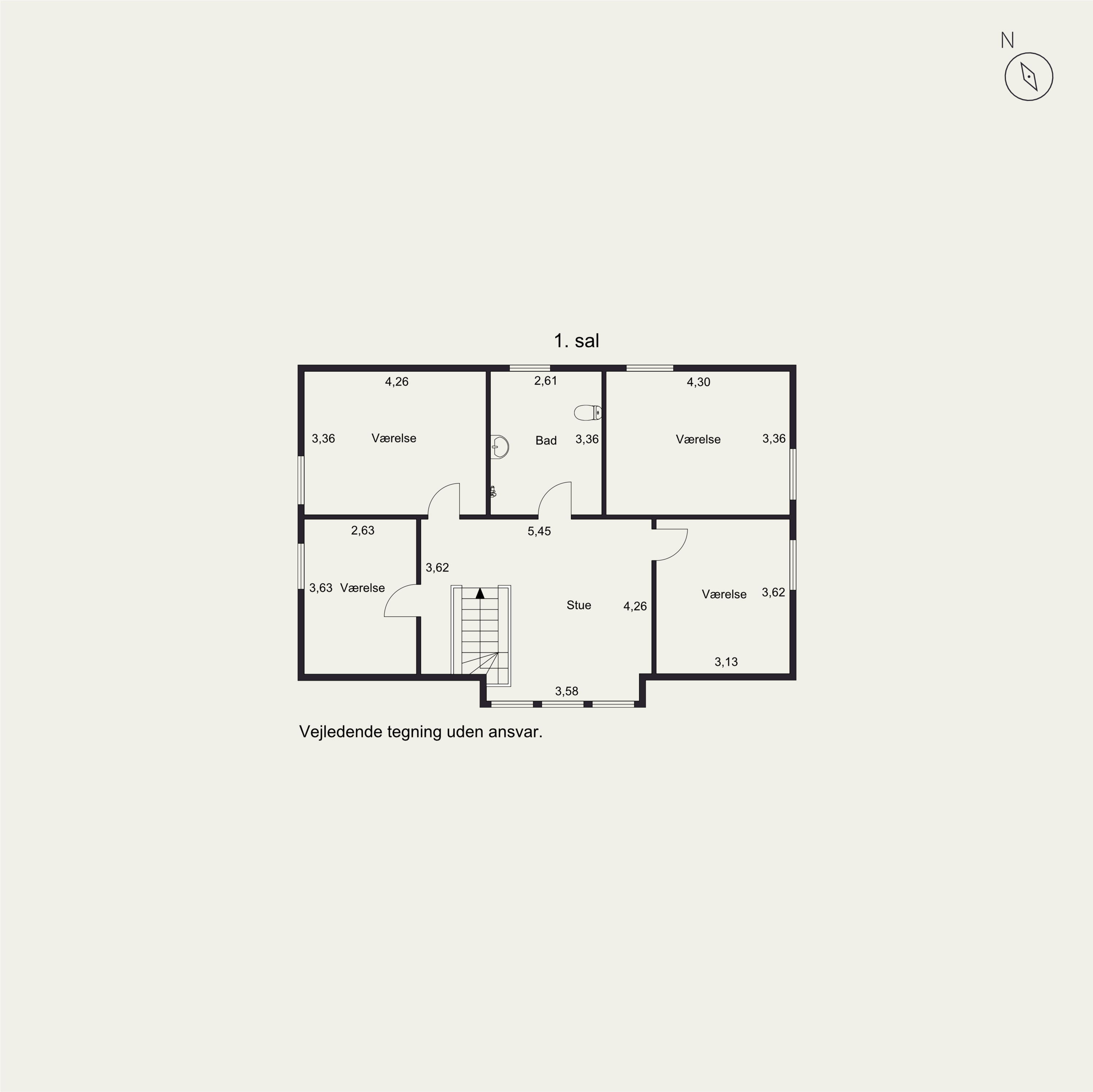Plantegninger billede af Byparken 11, Næsbjerg, 6800 Varde