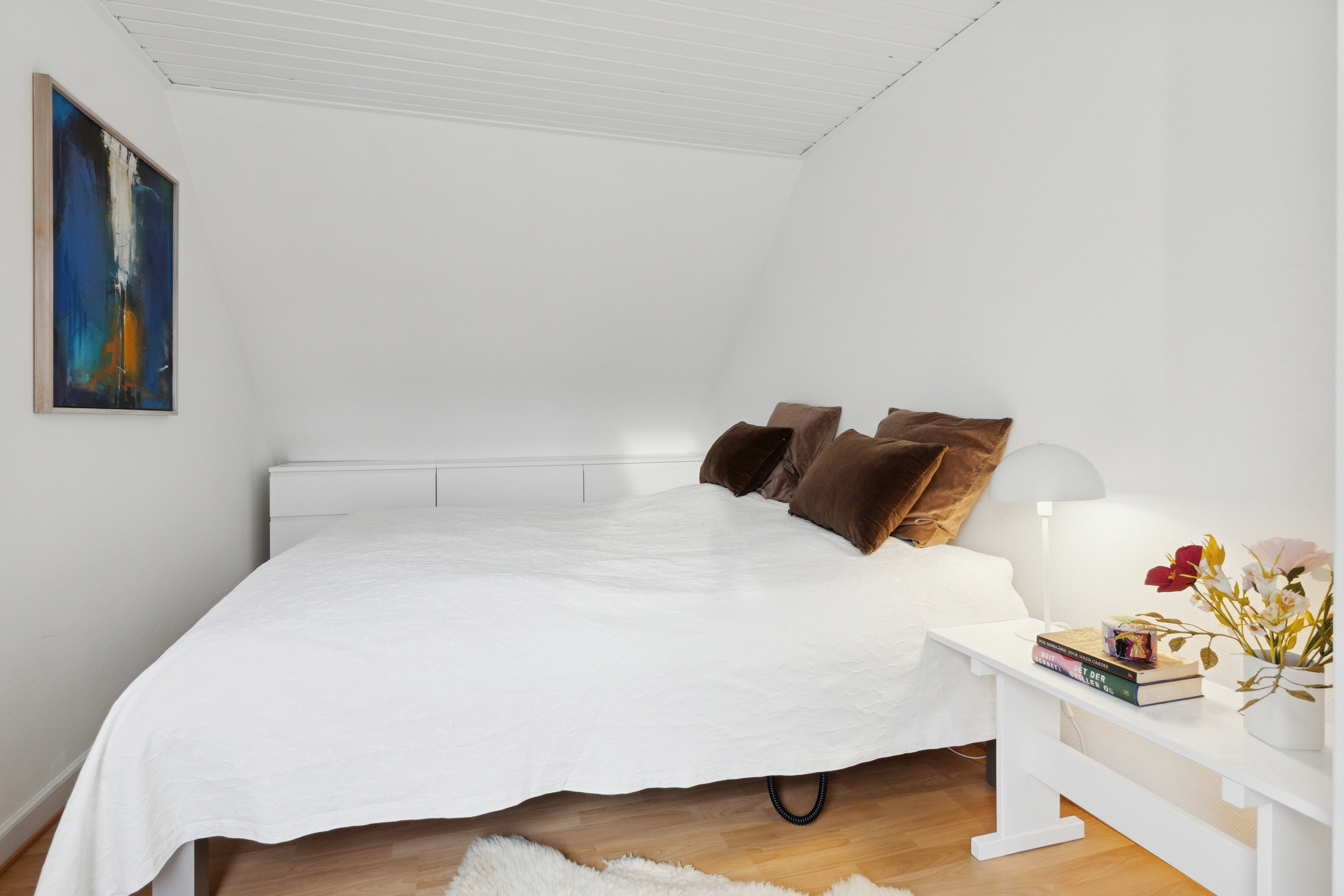 Fremhævet soveværelse billede i fuldskærmstilstand. Billede af Sigurdsgade 24, 3700 Rønne