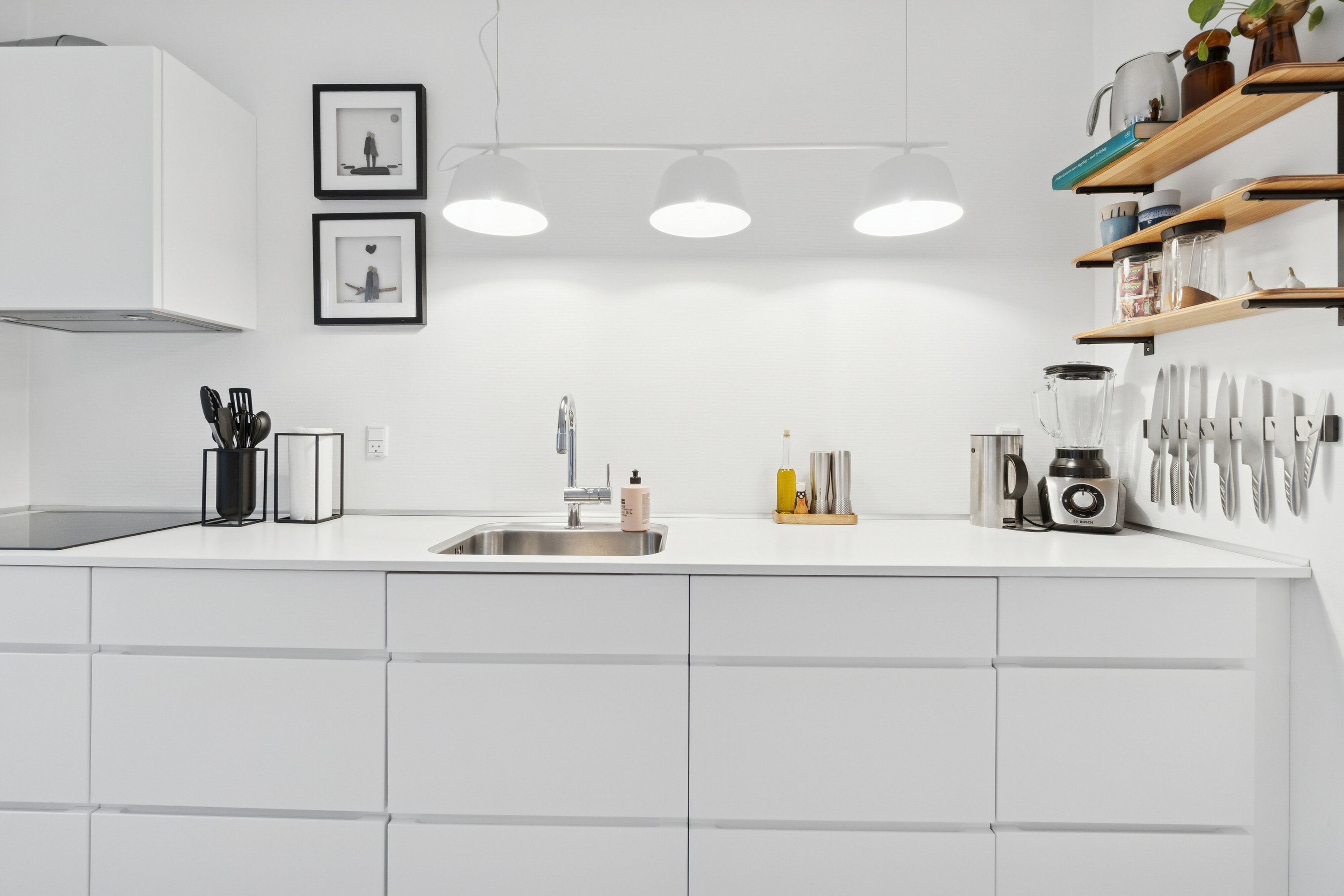 Fremhævet køkken billede i fuldskærmstilstand. Billede af Sigurdsgade 24, 3700 Rønne