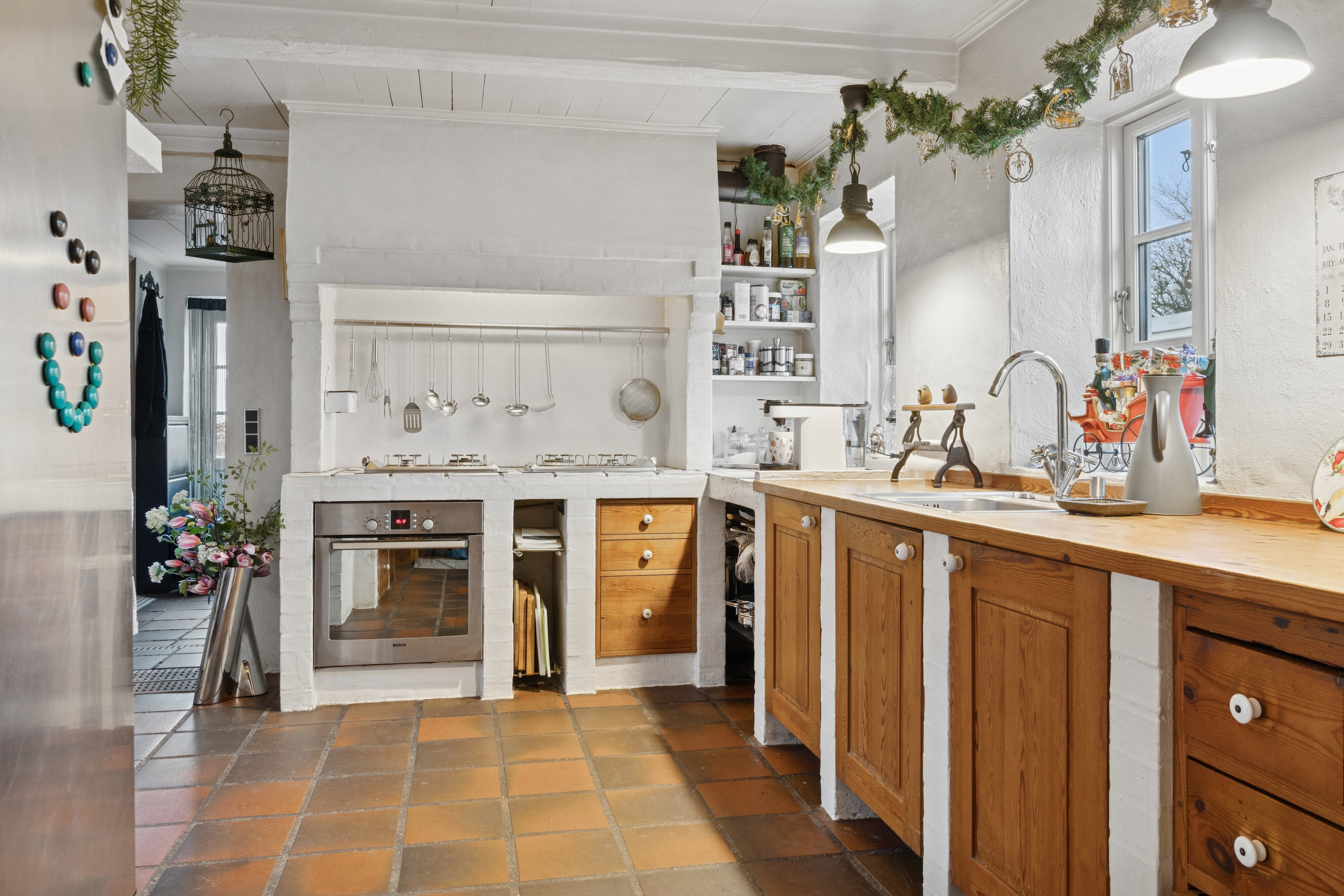 Fremhævet køkken billede i fuldskærmstilstand. Billede af Nordmarksvej 22, Kyndeløse, 4070 Kirke Hyllinge