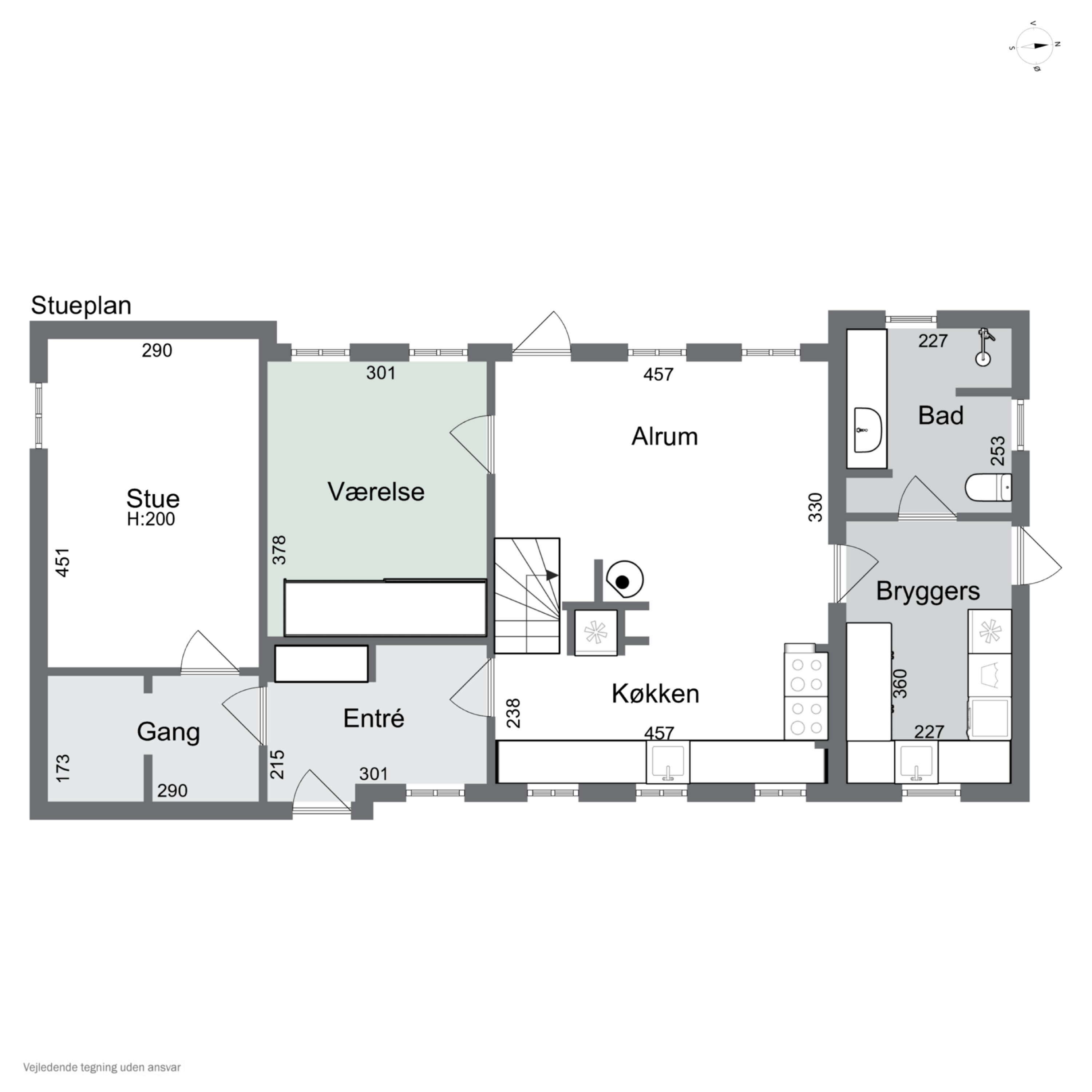 Plantegninger billede af Nordmarksvej 22, Kyndeløse, 4070 Kirke Hyllinge