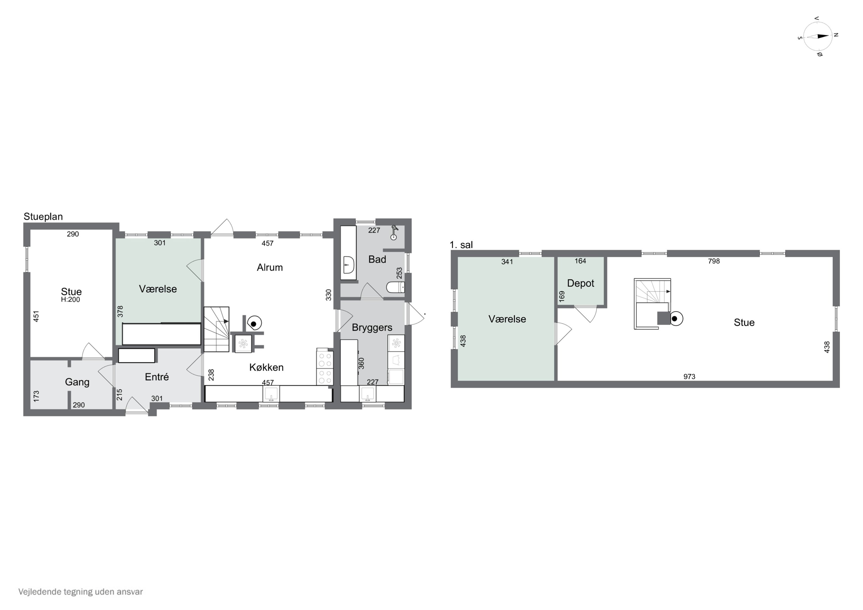 Plantegninger billede af Nordmarksvej 22, Kyndeløse, 4070 Kirke Hyllinge