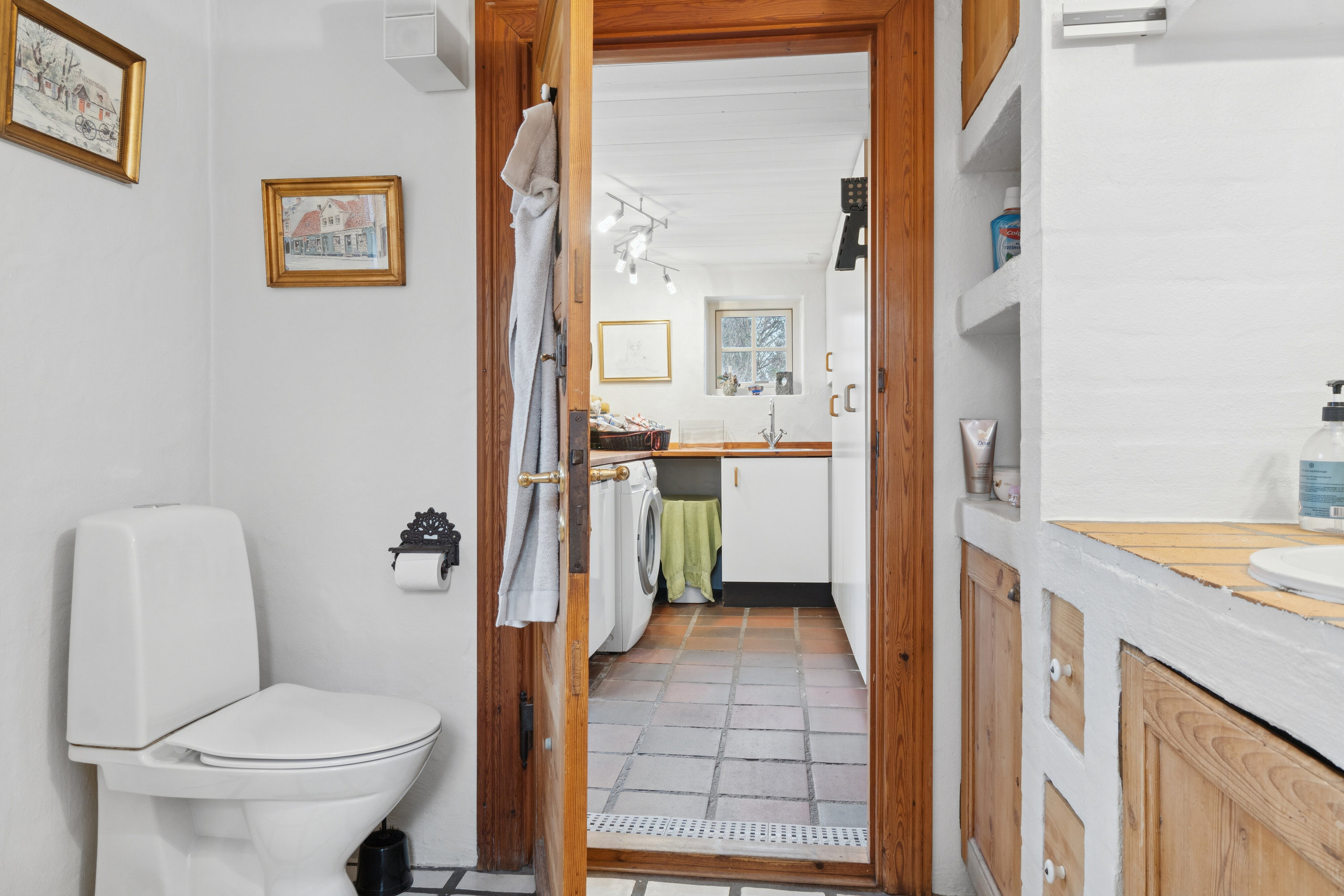 Fremhævet badeværelse billede i fuldskærmstilstand. Billede af Nordmarksvej 22, Kyndeløse, 4070 Kirke Hyllinge