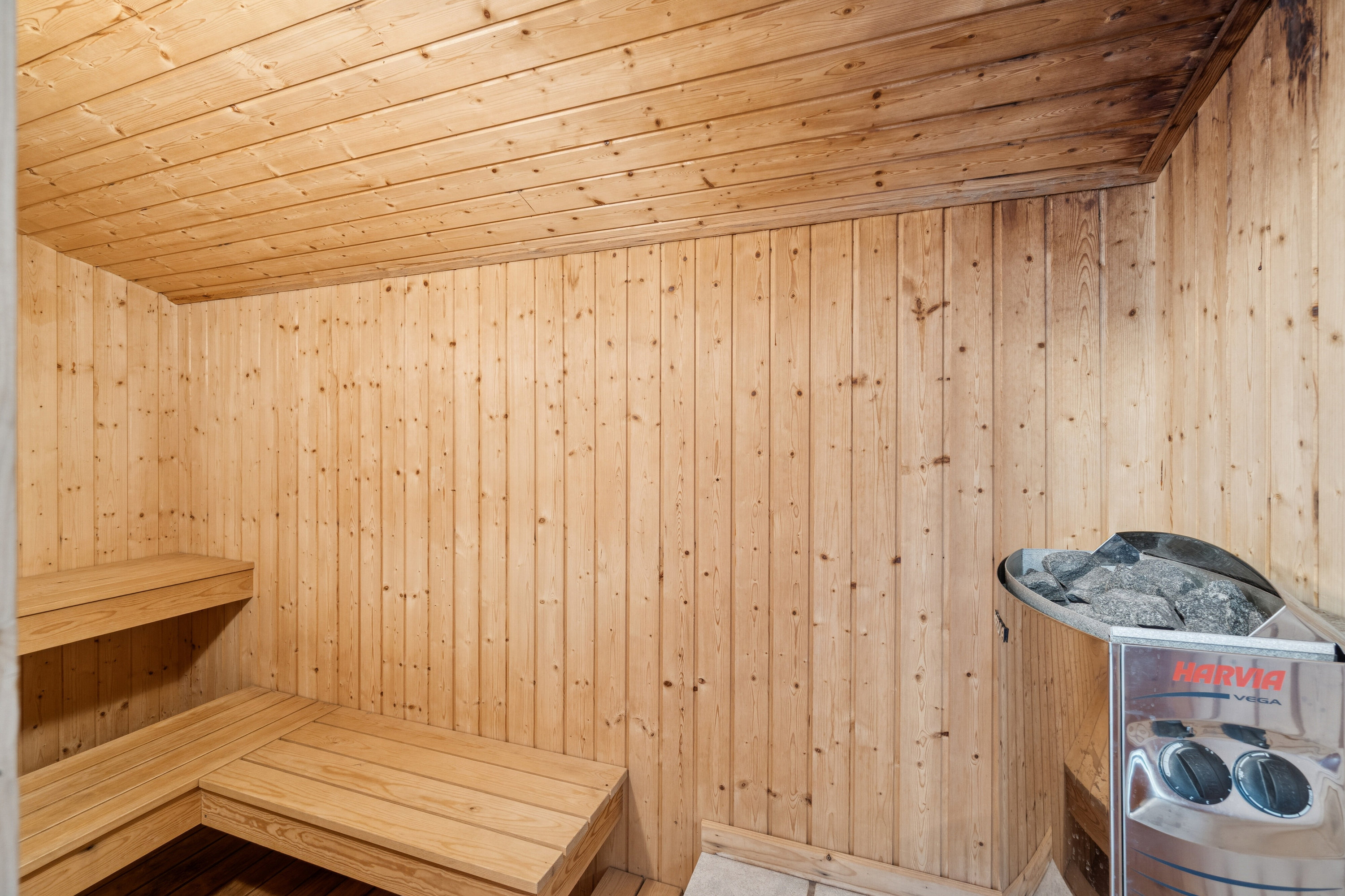 Fremhævet sauna billede i fuldskærmstilstand. Billede af Boesvej 3, Pedersker, 3720 Aakirkeby