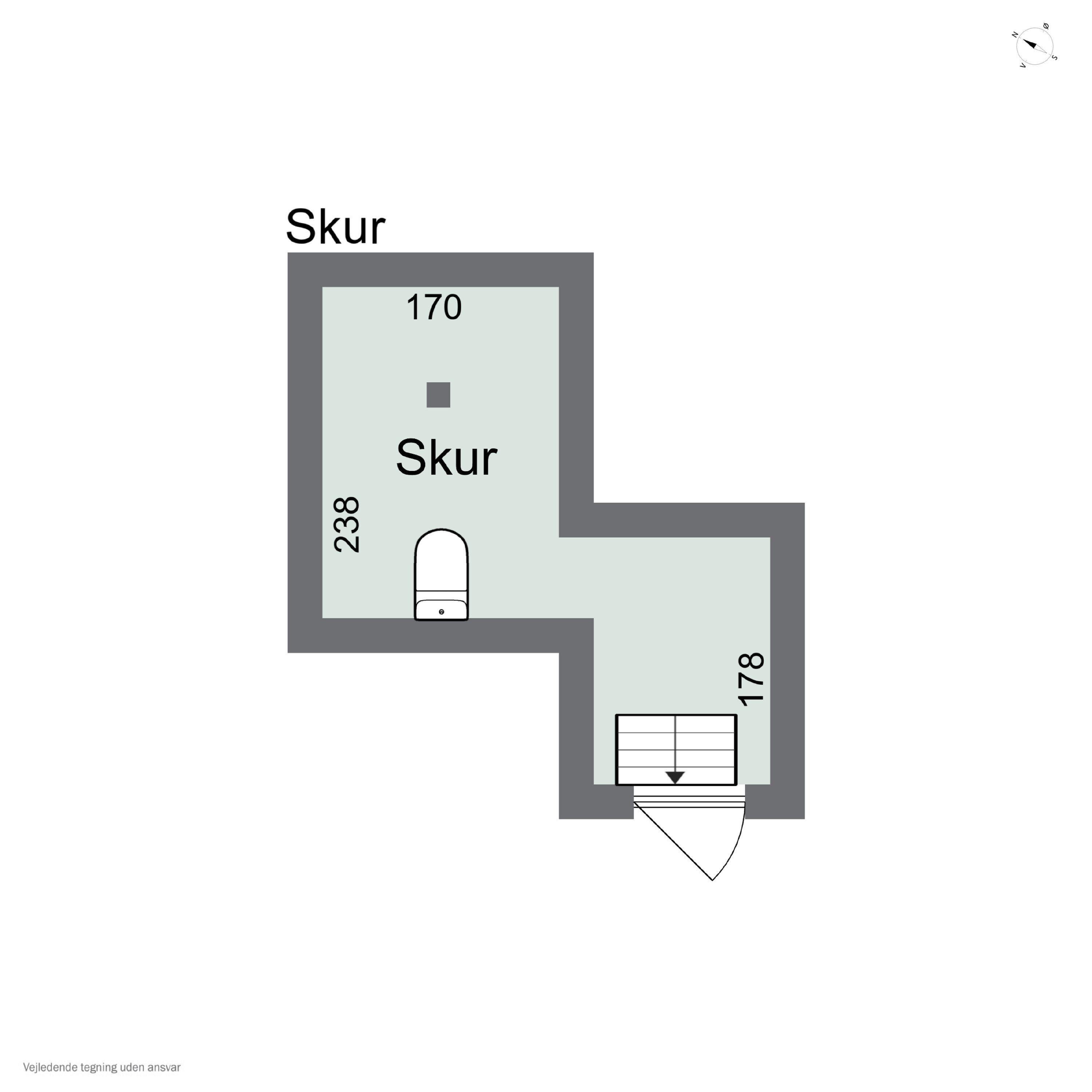 Plantegninger billede af Boesvej 3, Pedersker, 3720 Aakirkeby