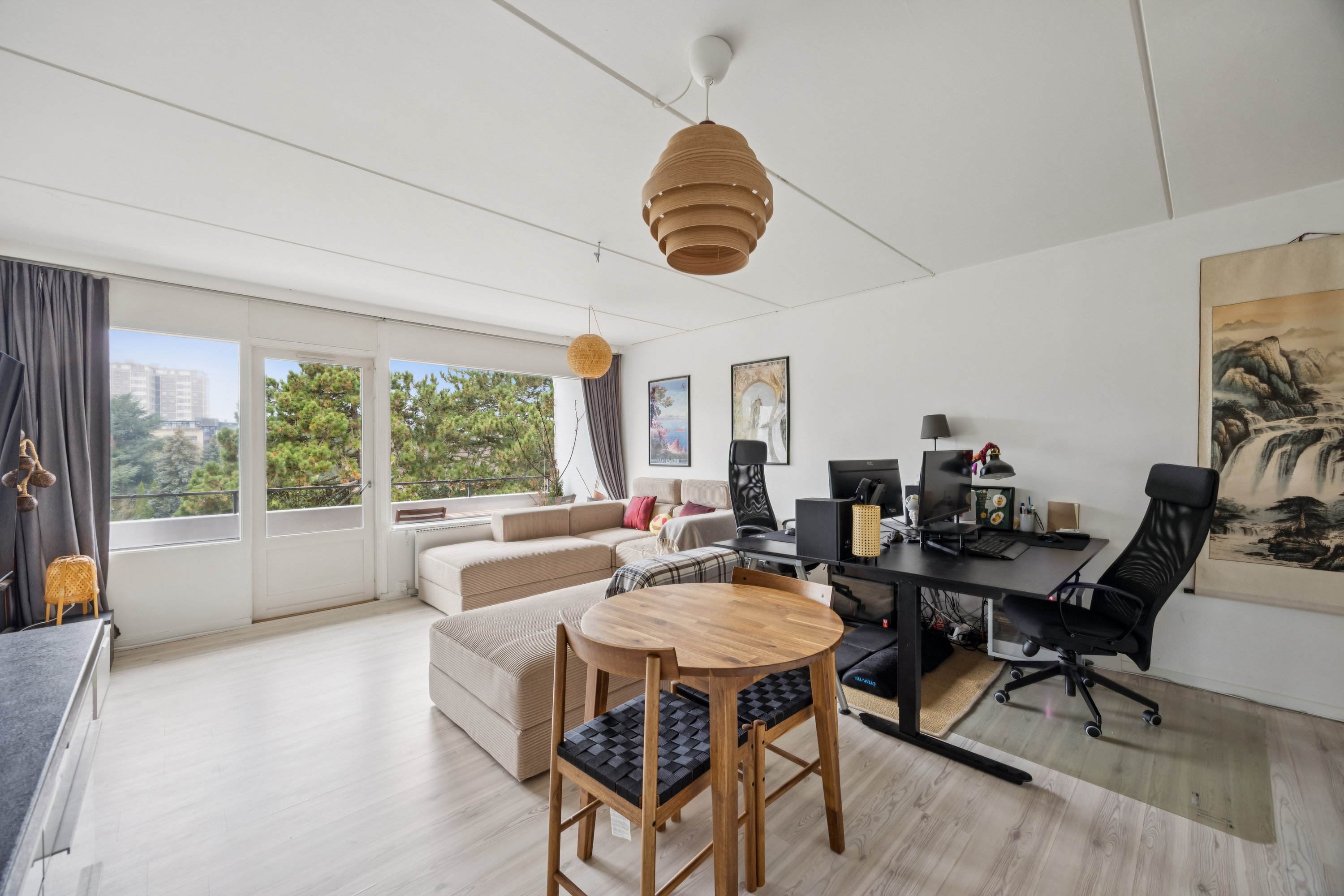 Miniaturebillede 1: stue. Billede af Roskildevej 55, 3. 313., 2000 Frederiksberg