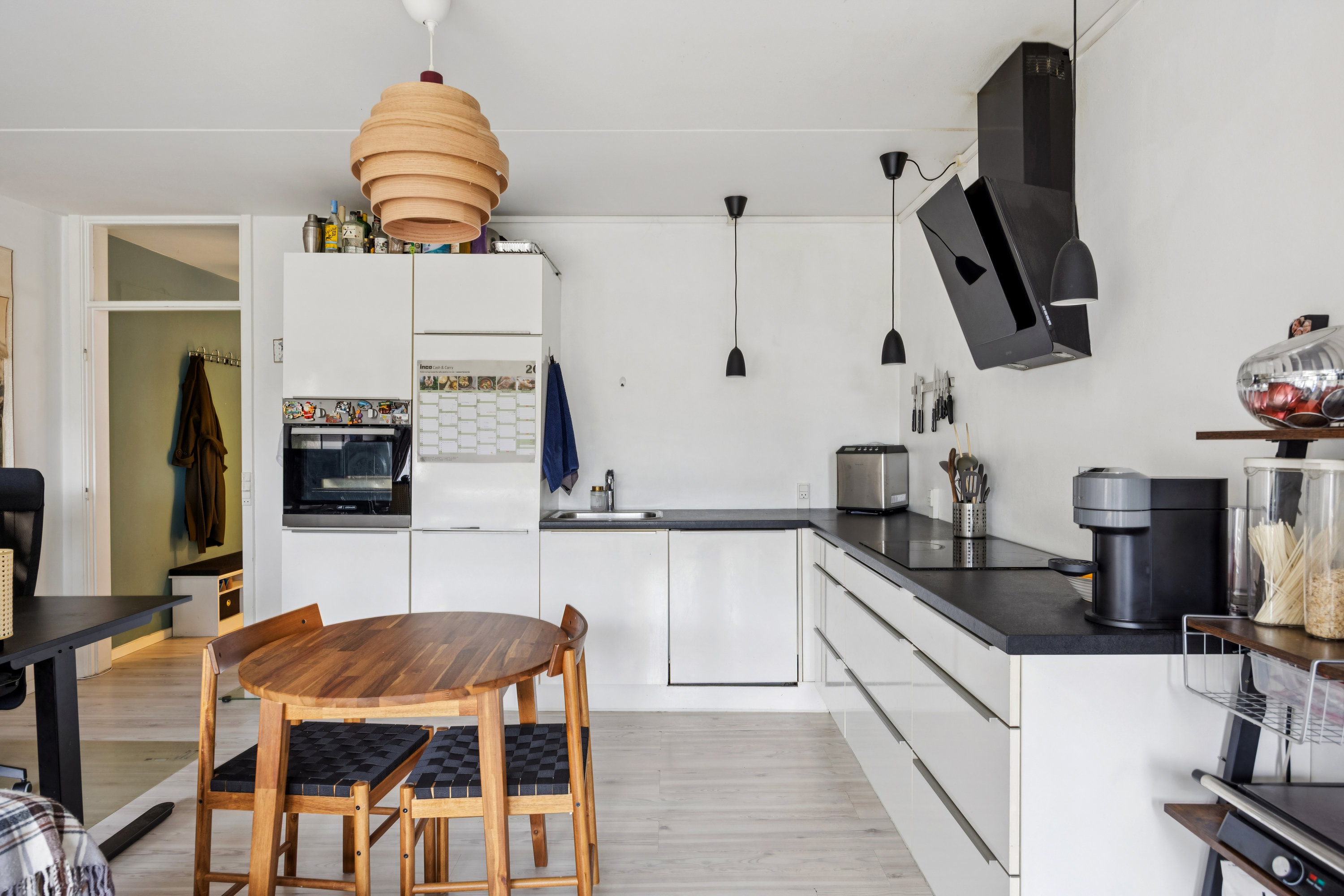 Fremhævet køkken billede i fuldskærmstilstand. Billede af Roskildevej 55, 3. 313., 2000 Frederiksberg