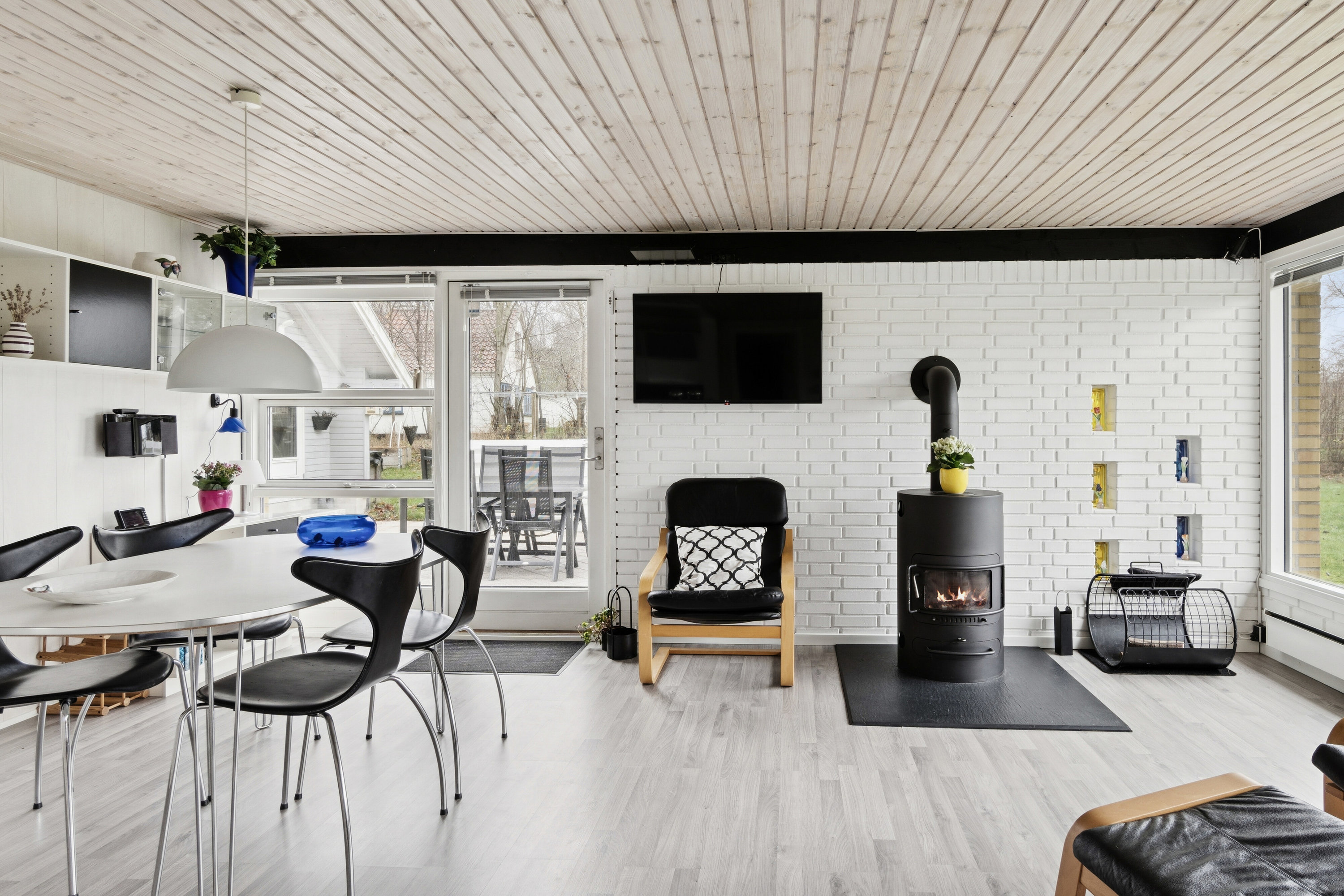 Fremhævet spisestue billede i fuldskærmstilstand. Billede af Skelbakken 5, Veddinge Bk, 4550 Asnæs