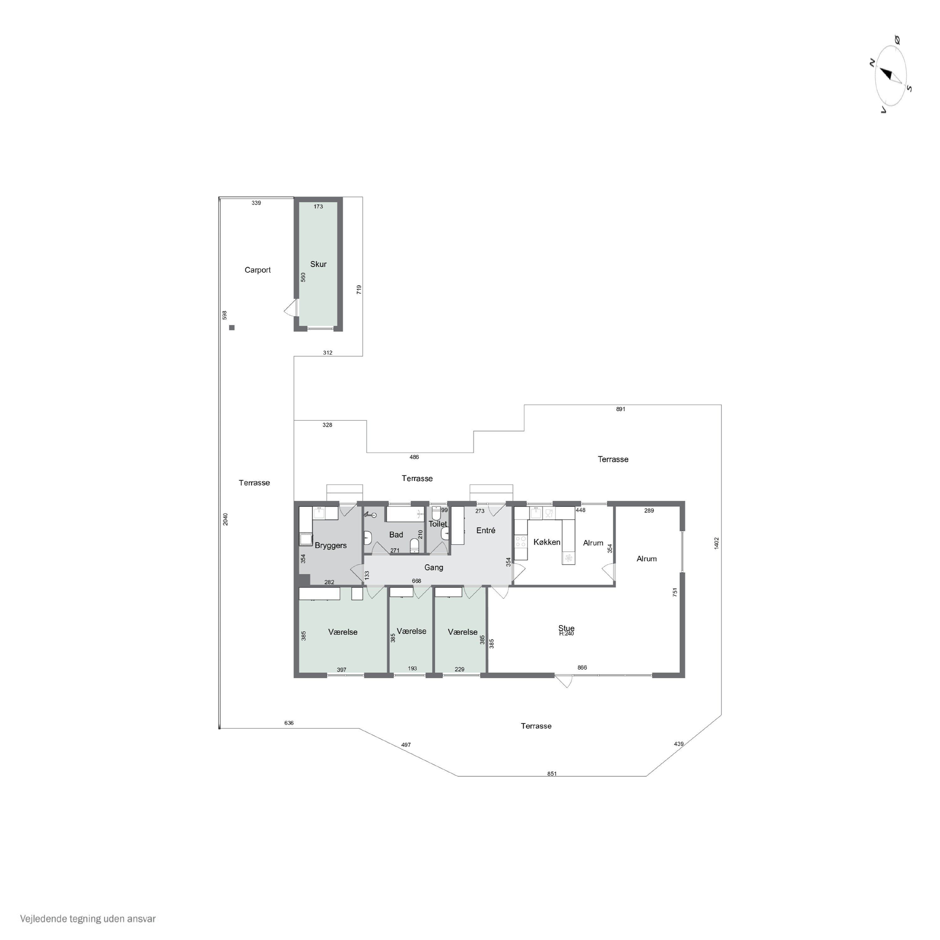 Plantegninger billede af Pantholm 41, 4200 Slagelse
