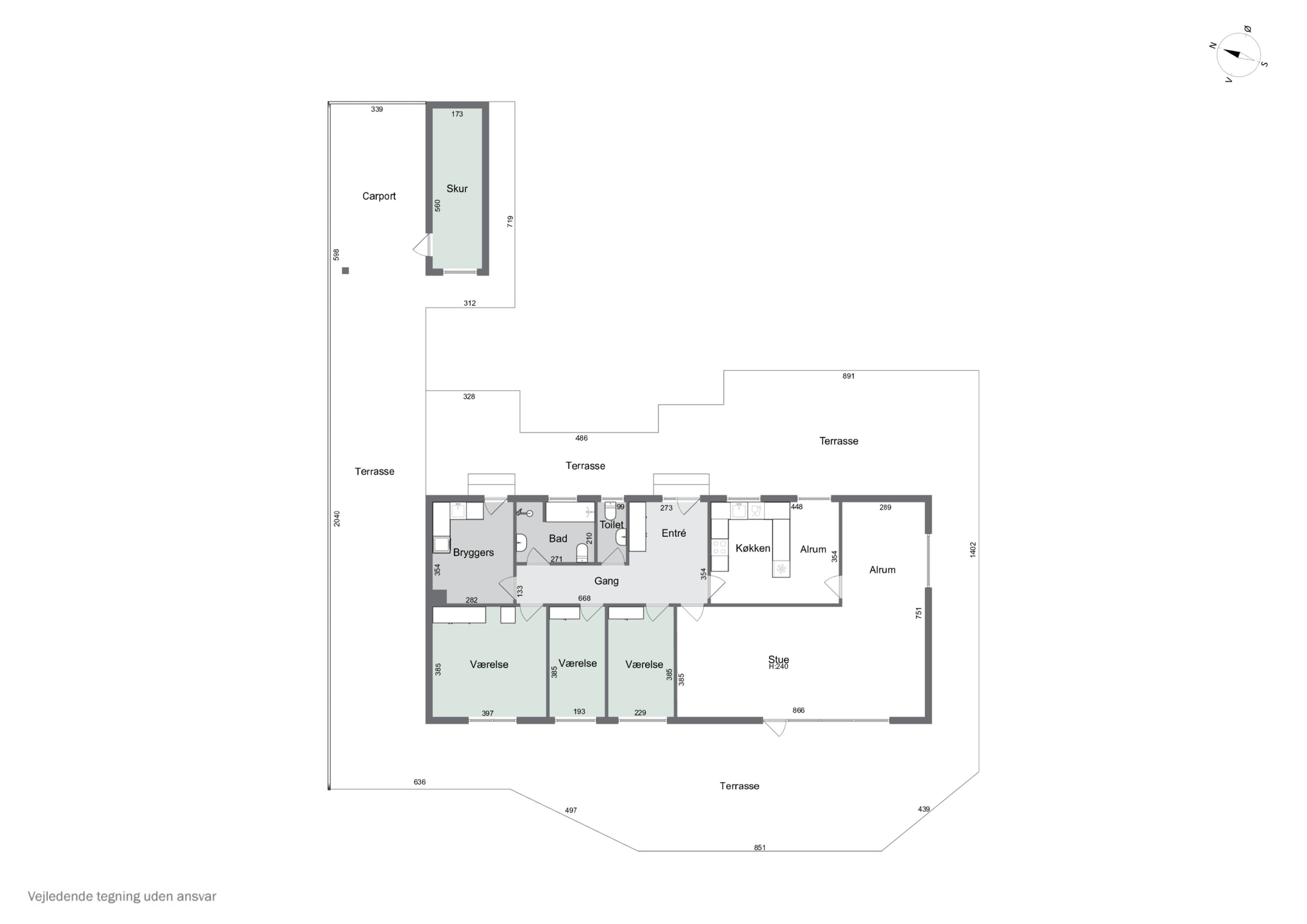 Plantegninger billede af Pantholm 41, 4200 Slagelse