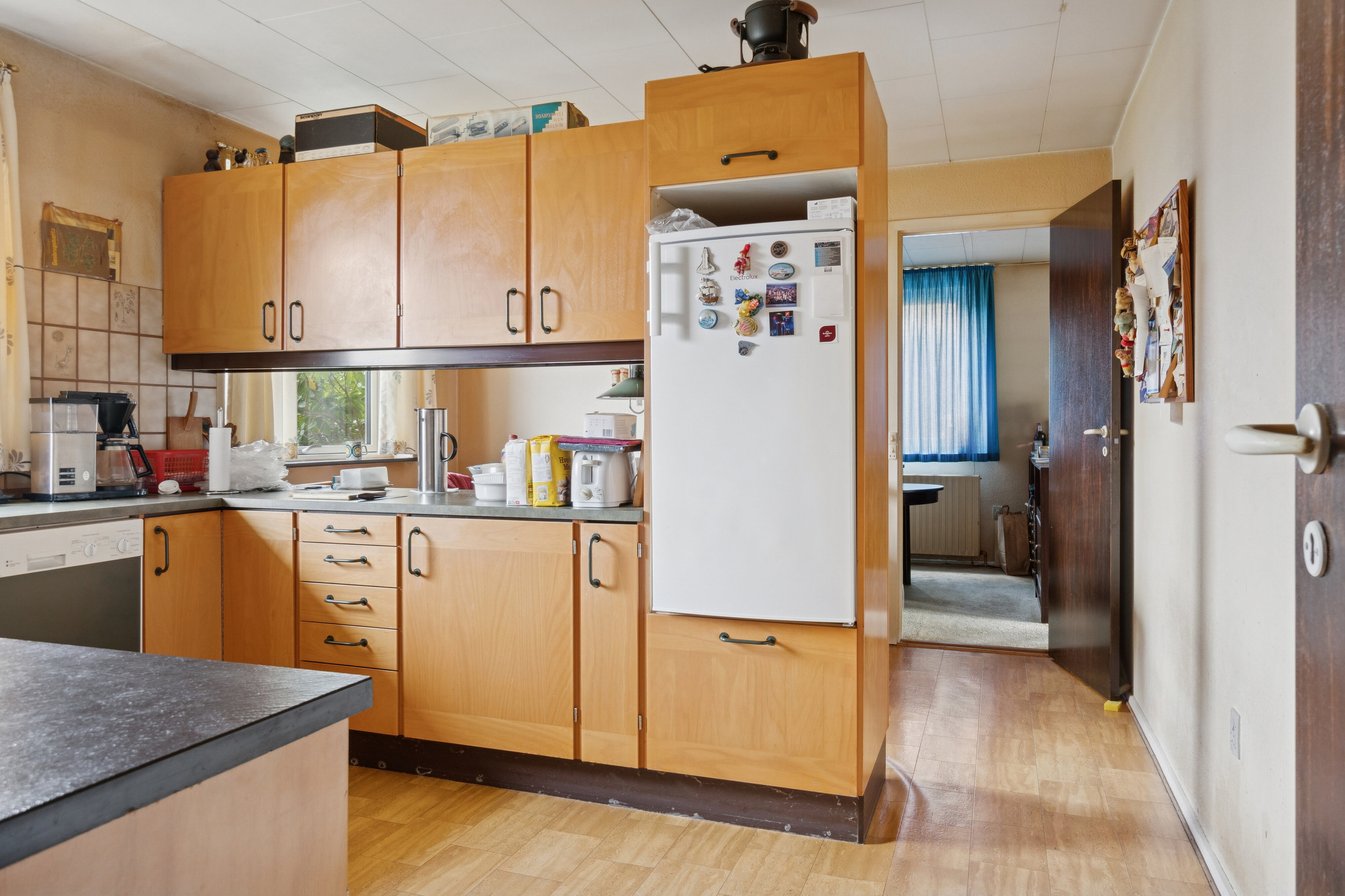 Fremhævet køkken billede i fuldskærmstilstand. Billede af Pantholm 41, 4200 Slagelse